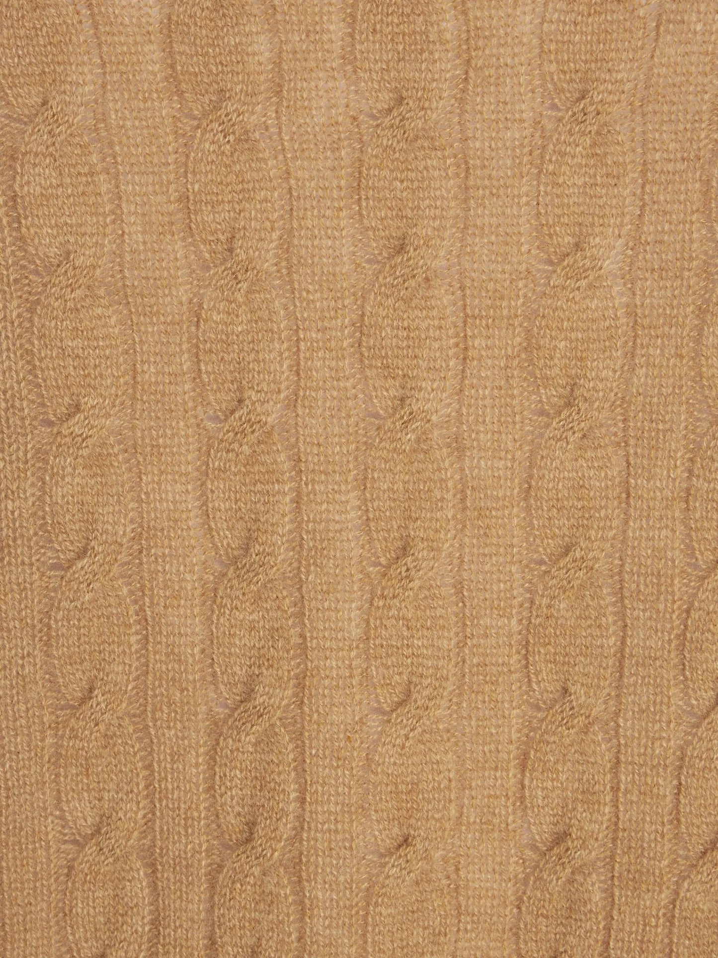 logo-embroidered cable-knit jumper