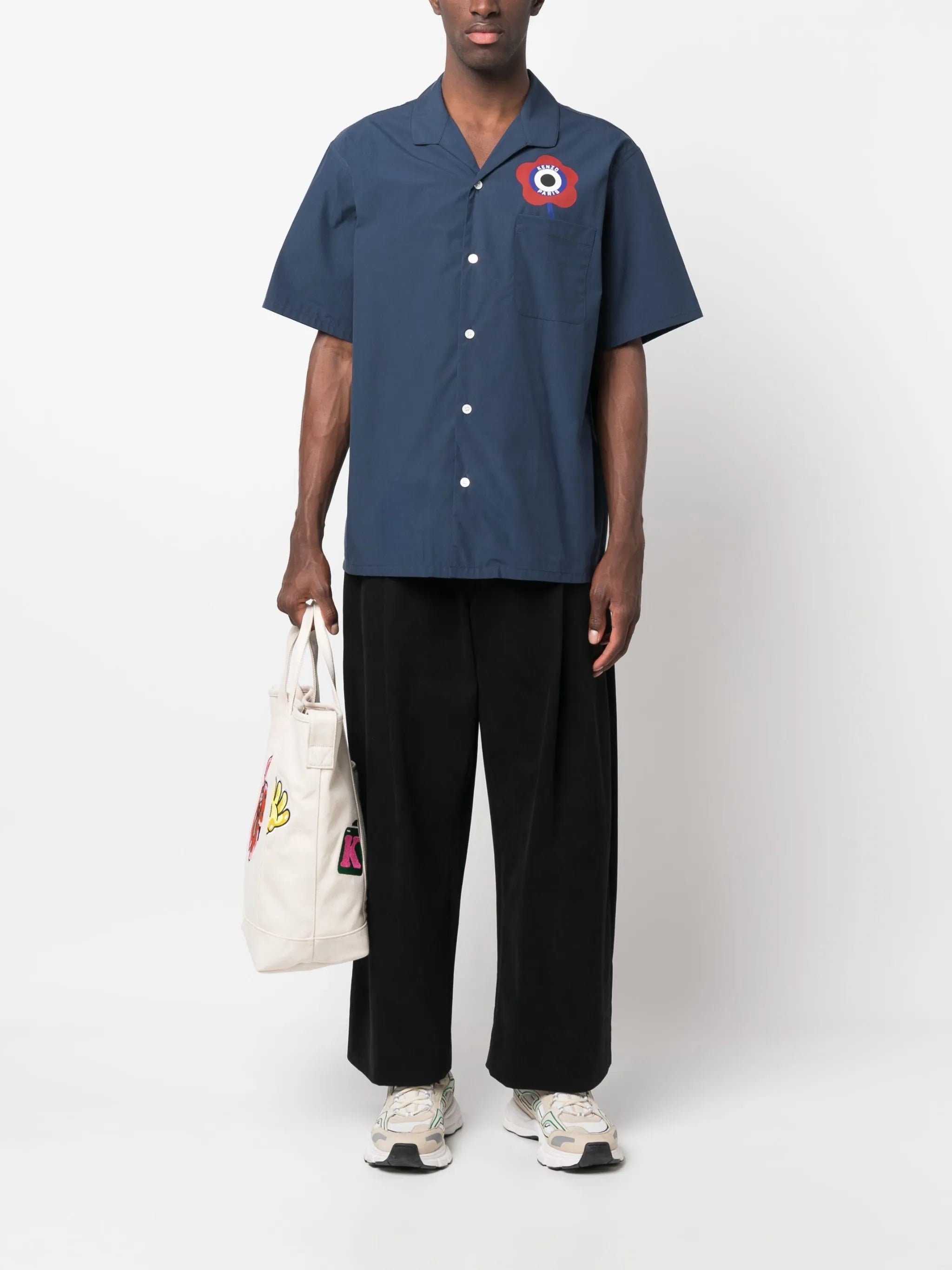 'Kenzo Target' poplin shirt
