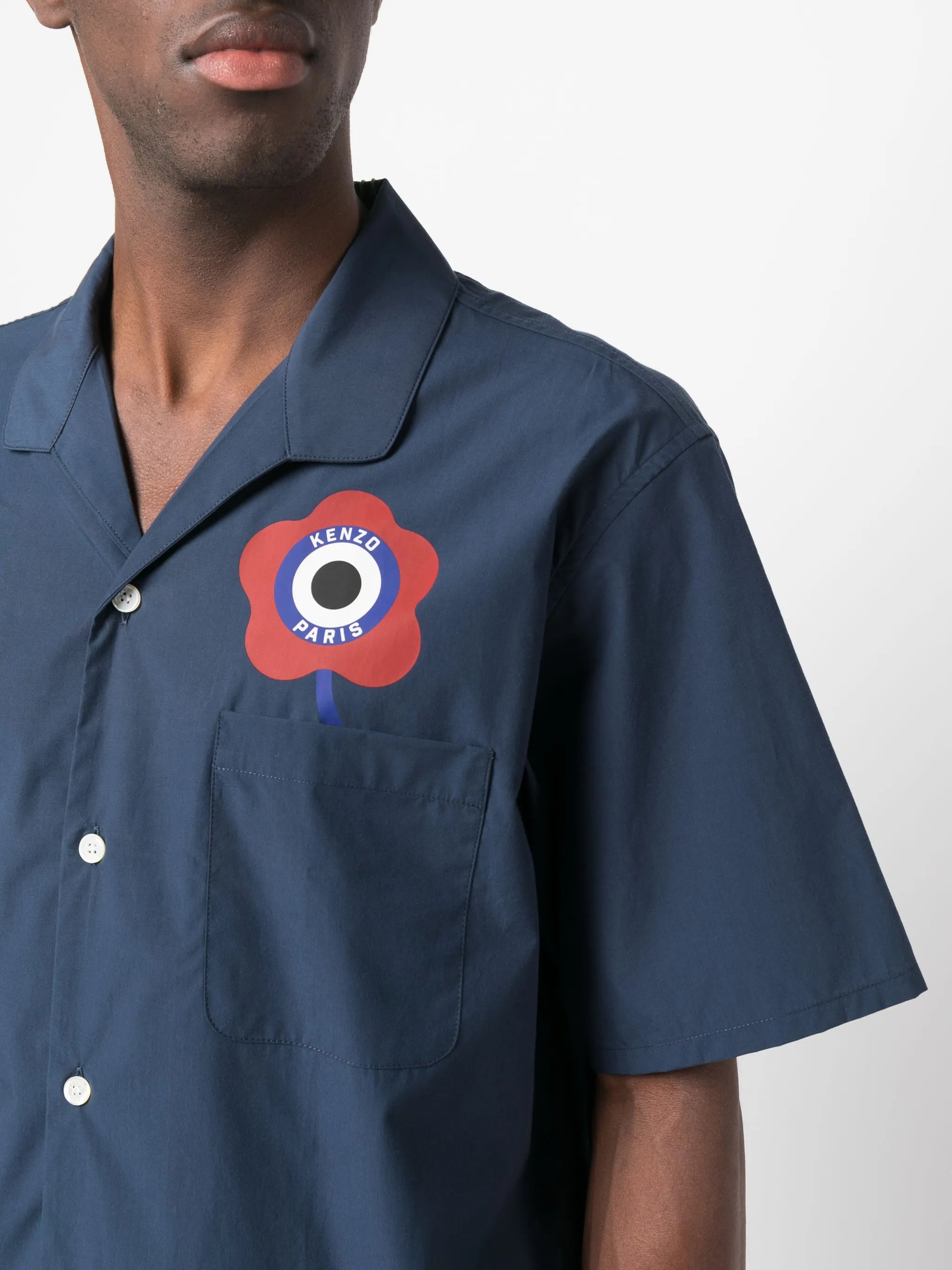 'Kenzo Target' poplin shirt