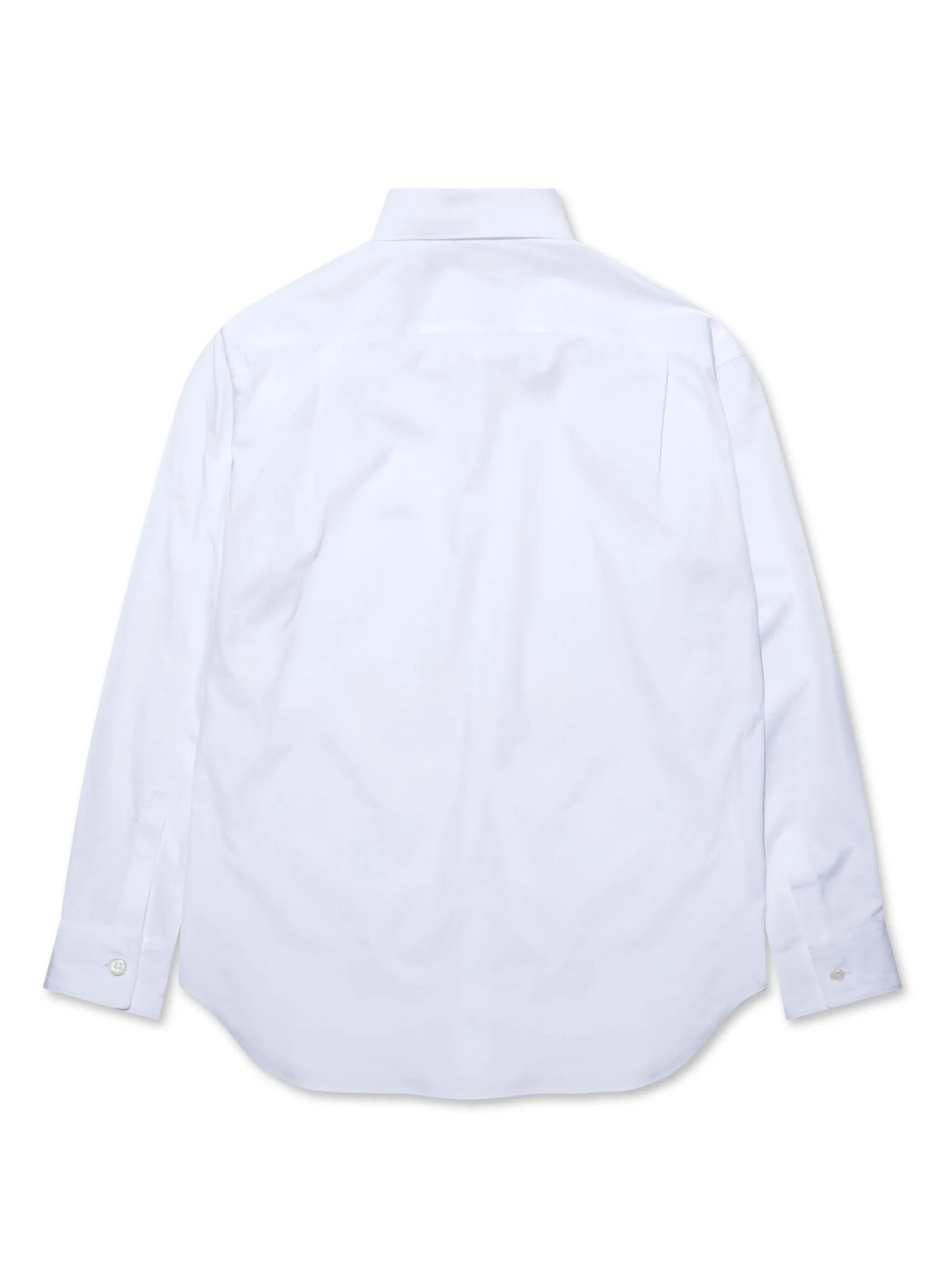 x Lacoste logo-patch cotton shirt