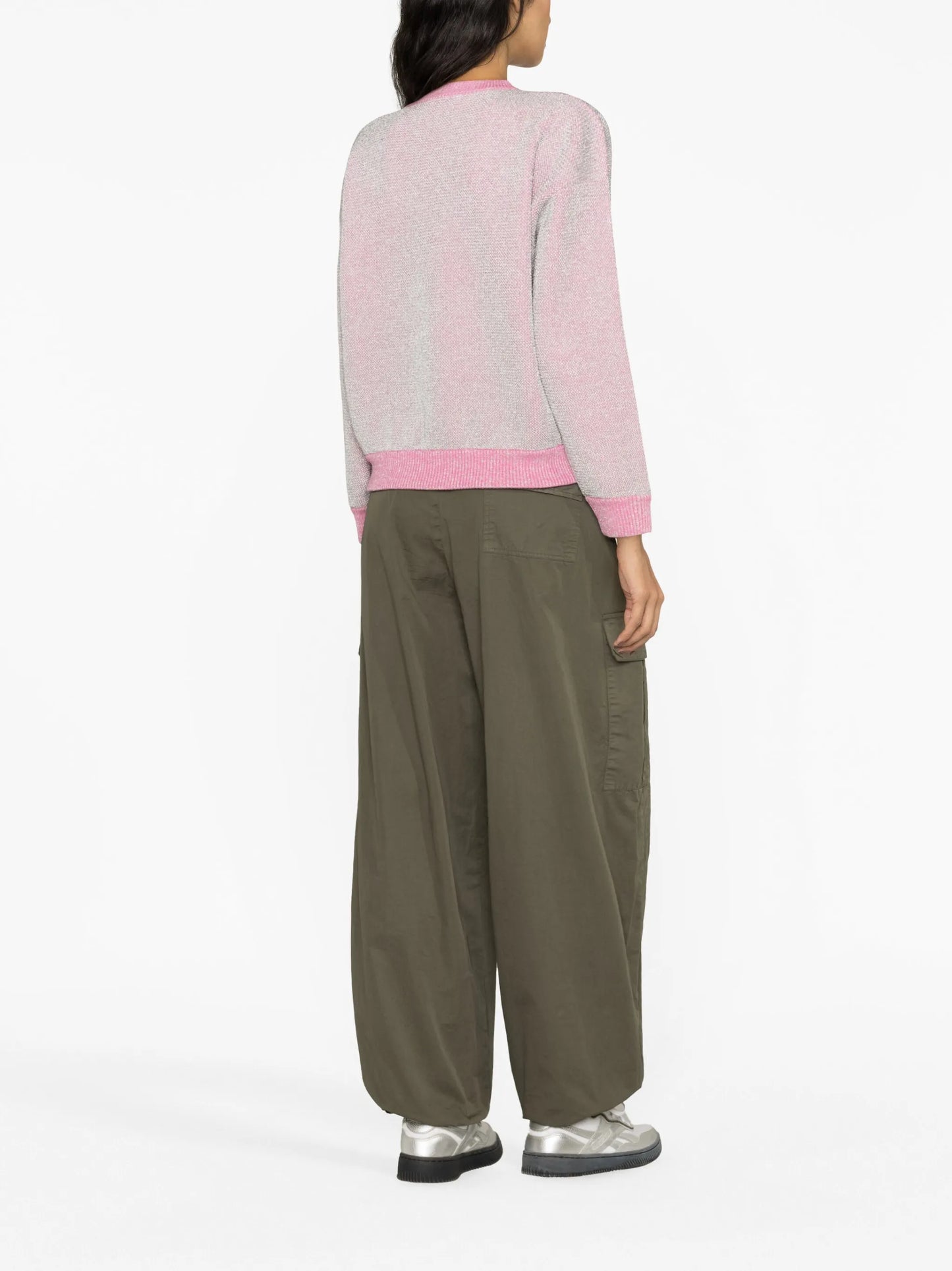 logo-embroidered sweatshirt