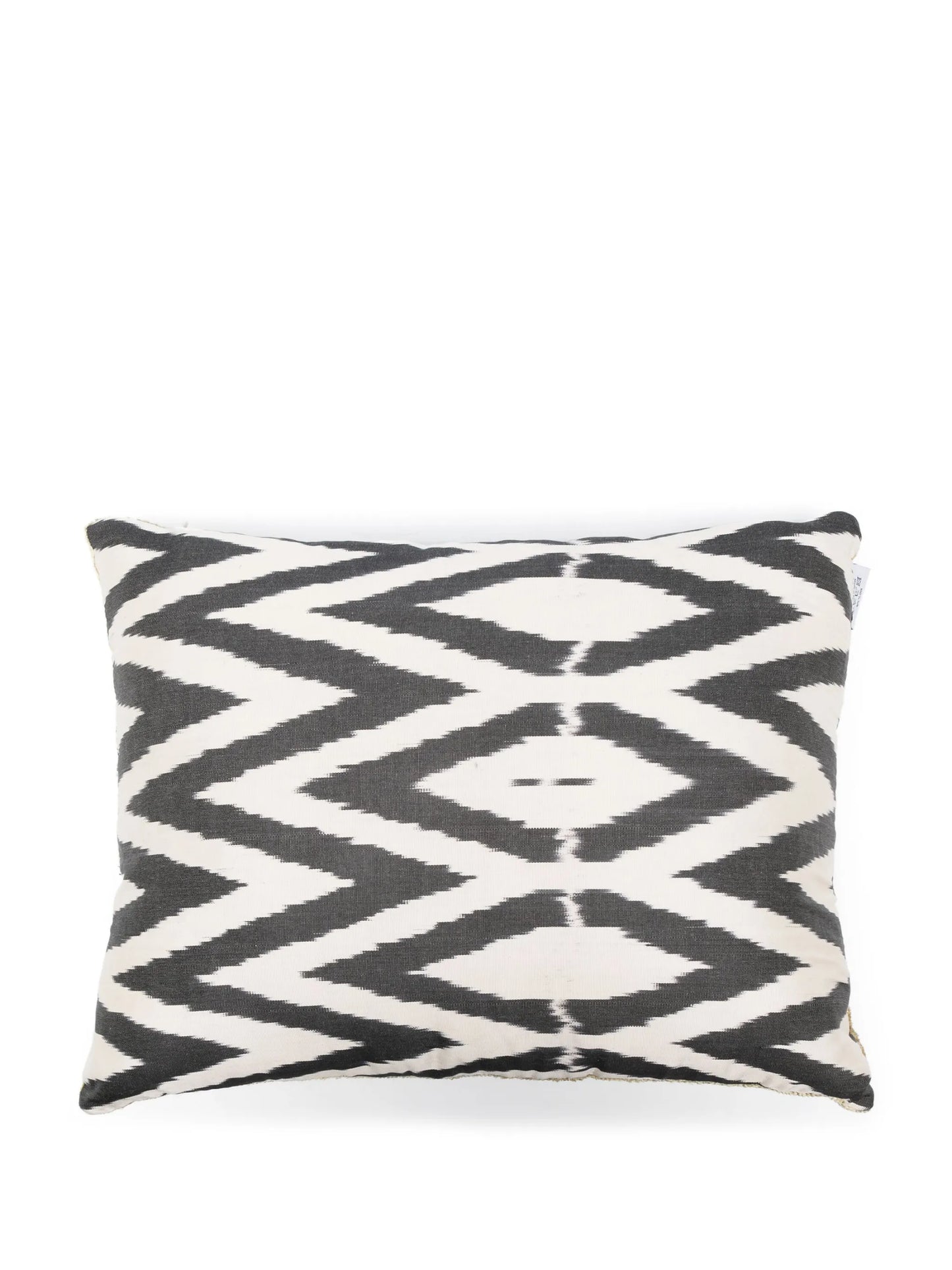 jacquard silk velvet cushion