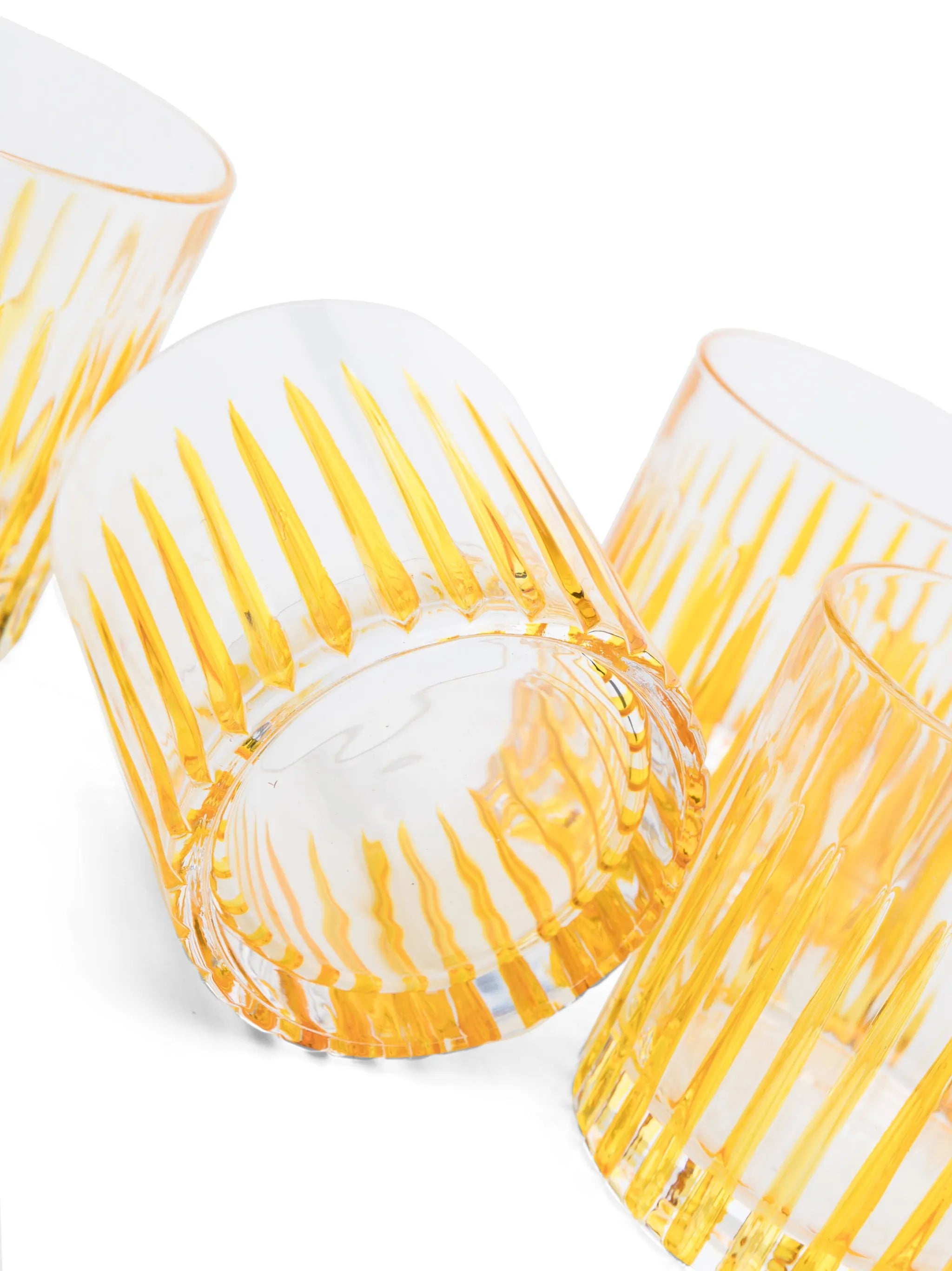 crystal water tumblers (set of four)