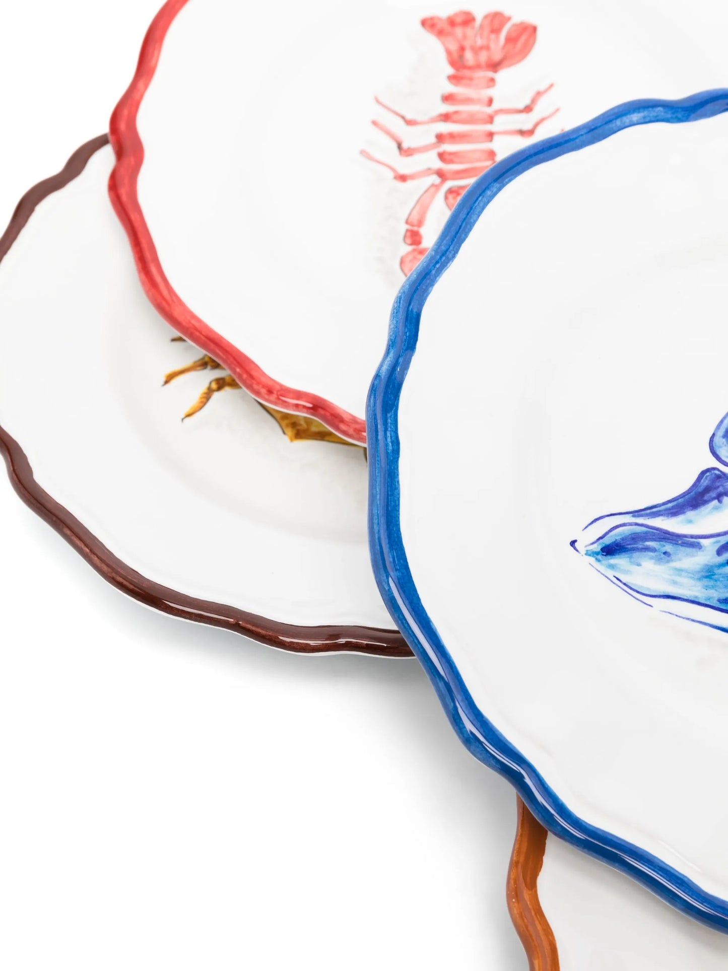 La Menagerie Dete salad plates (set of 4)