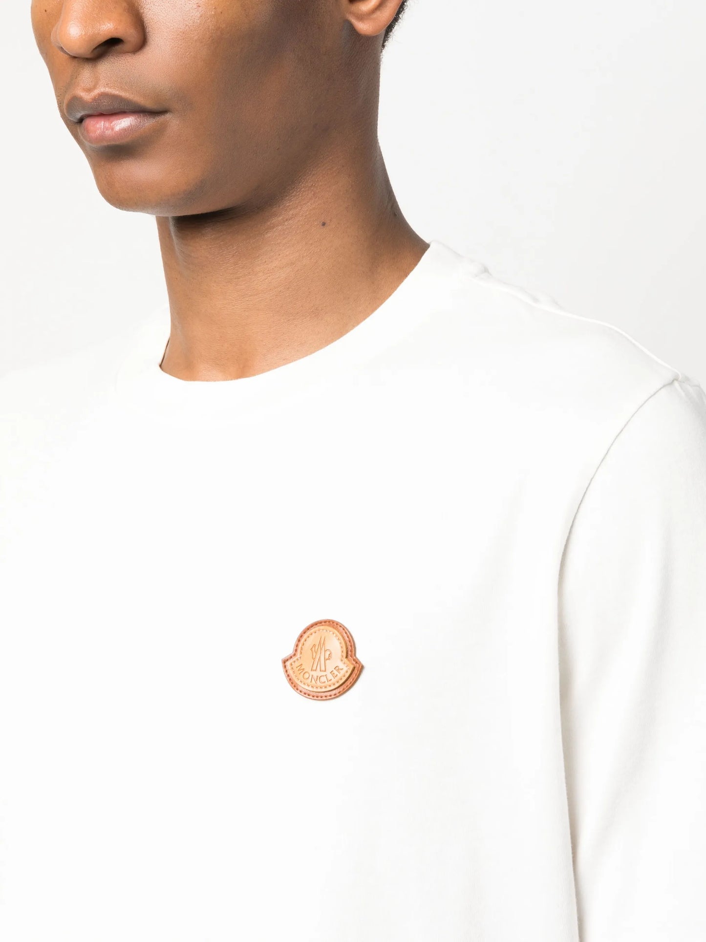 logo-appliqué cotton T-shirt