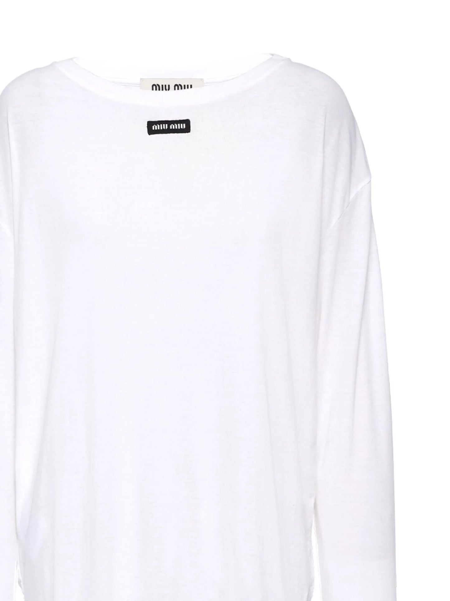 logo-patch long-sleeve T-shirt