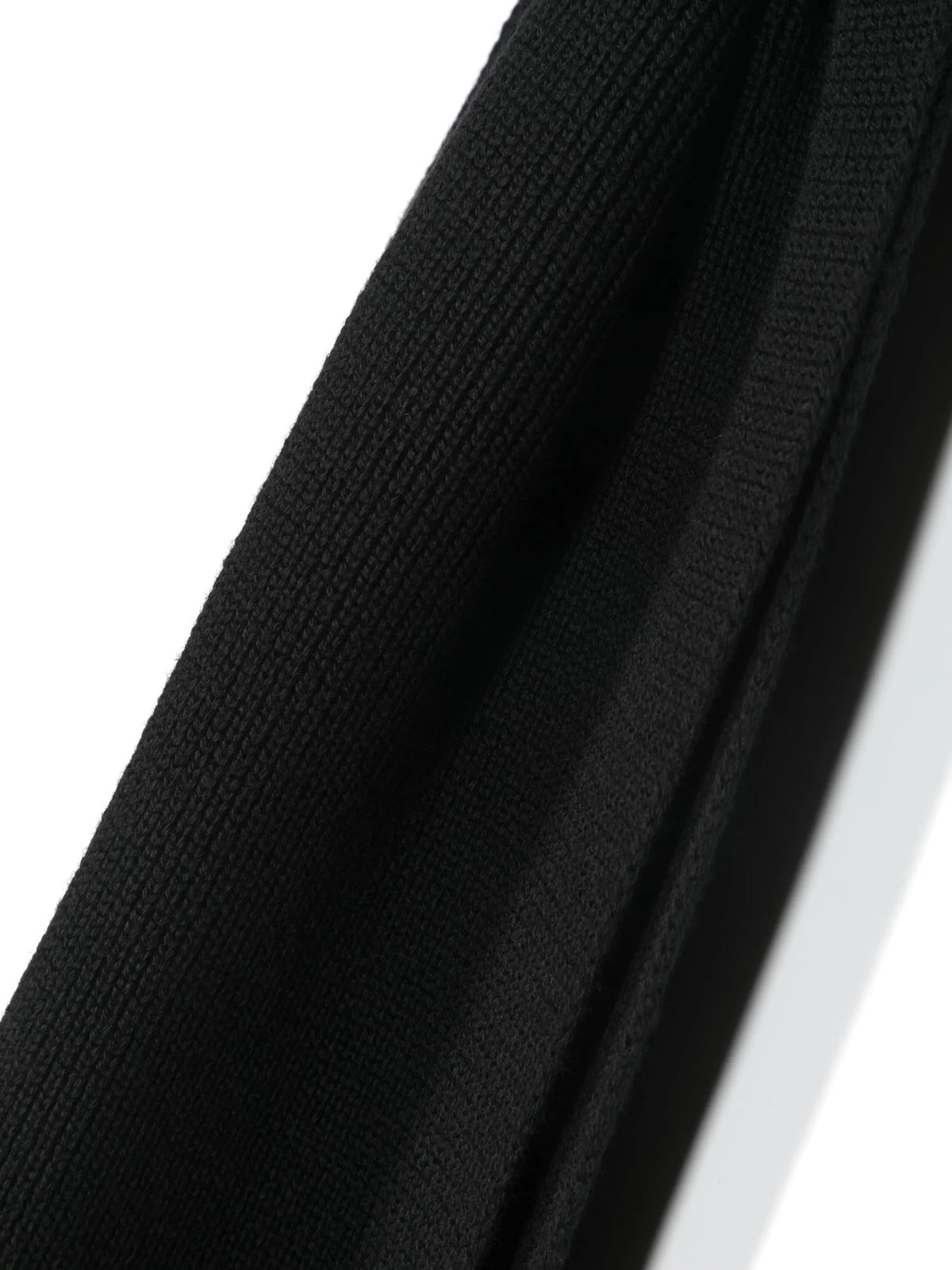 logo-patch virgin-wool scarf