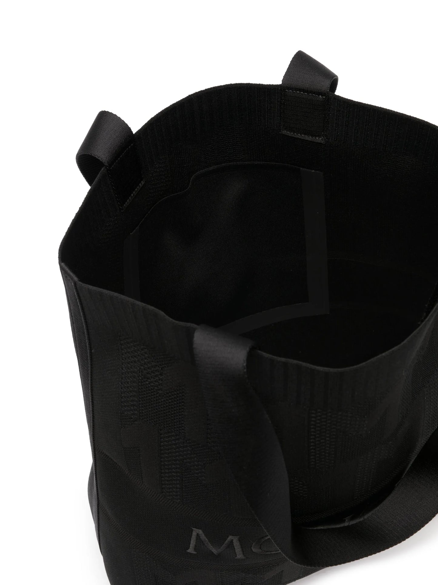 monogram-jacquard tote bag
