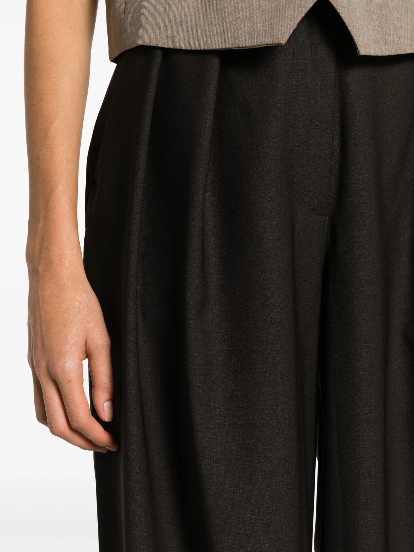 Ripley pleated tailored trousers