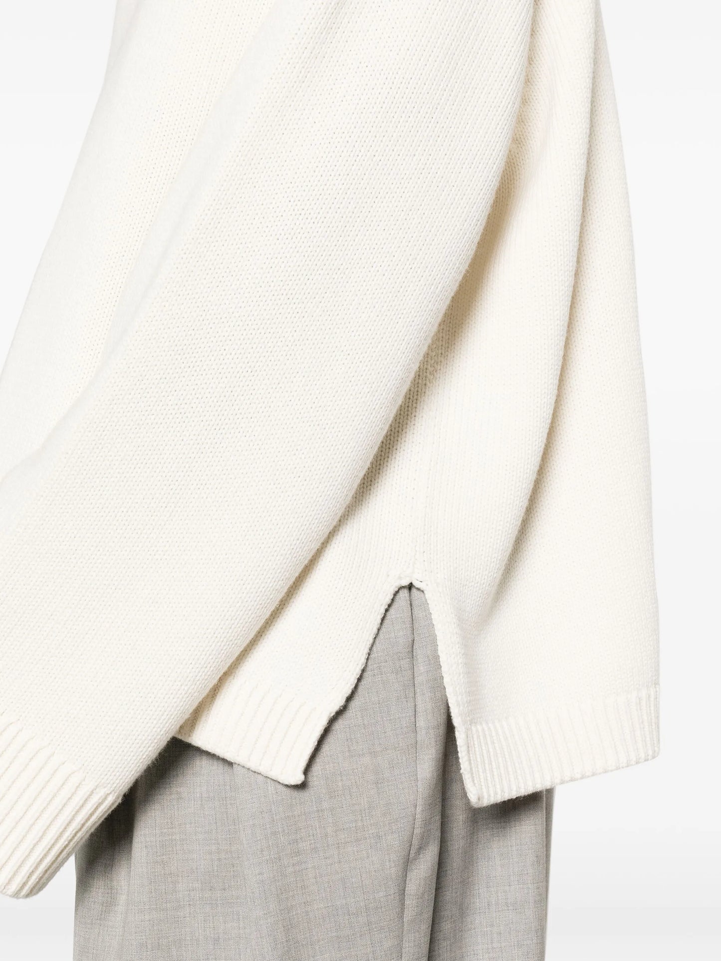 Rhea trapeze roll-neck jumper