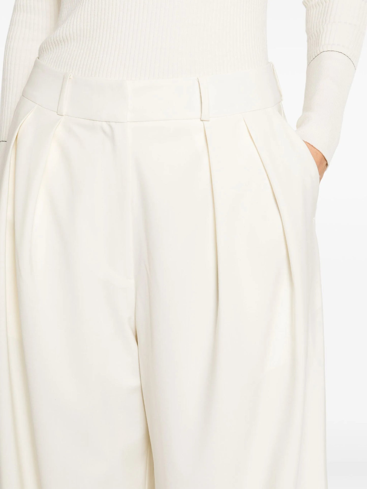 Ripley pleat-detail palazzo trousers