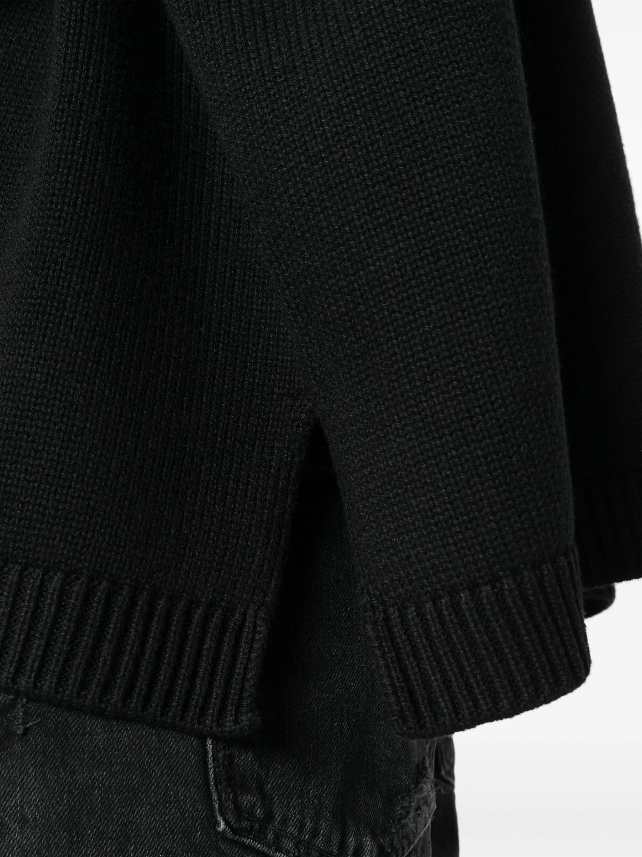 Rhea trapeze roll-neck jumper