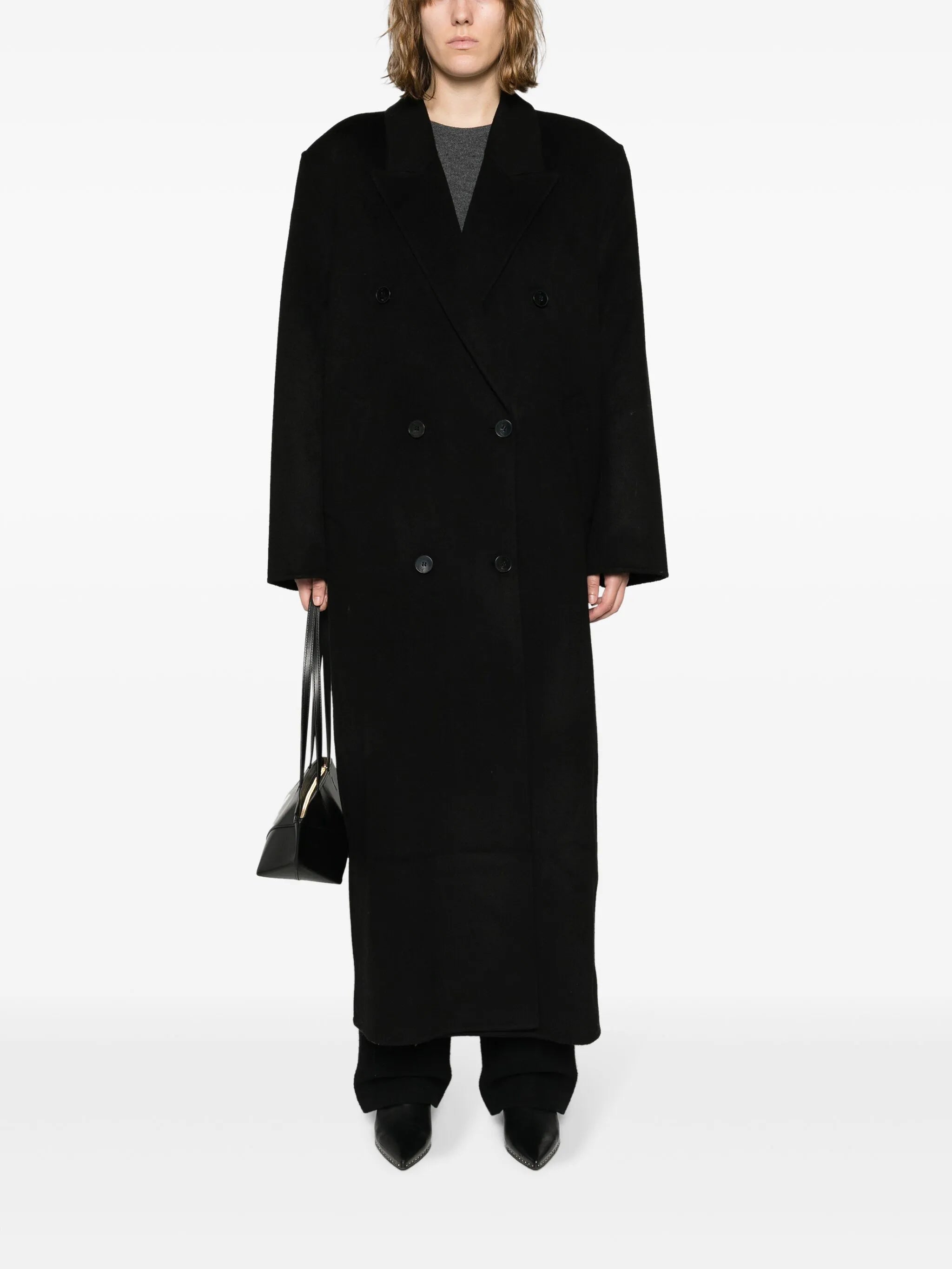Gaia double-breasted coat