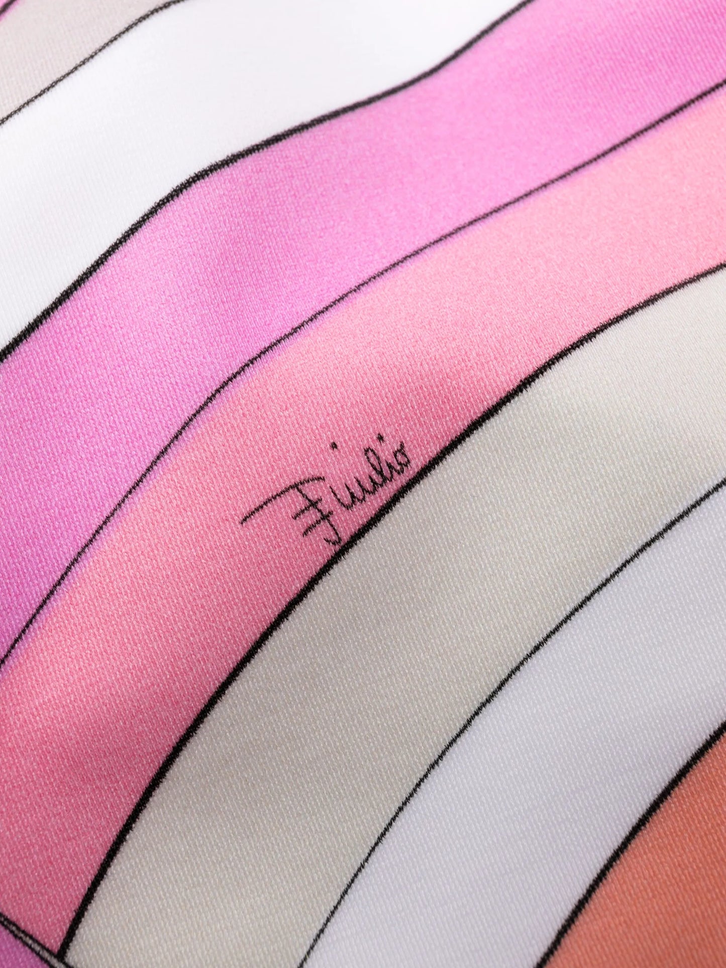 Marmo-print open-back swimsuit