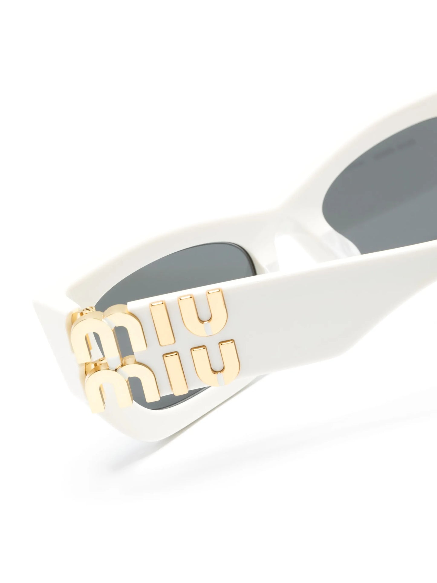 logo-plaque arm sunglasses