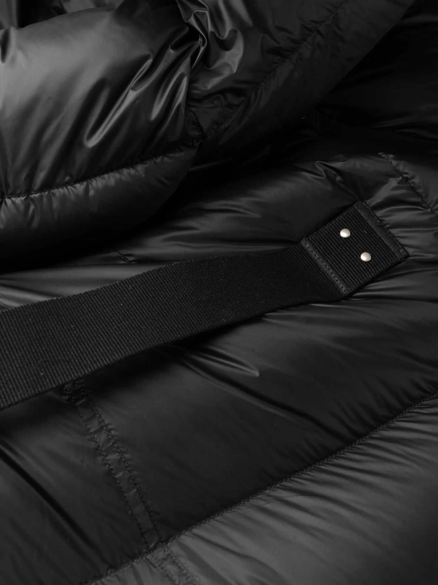 quilted hooded jacket