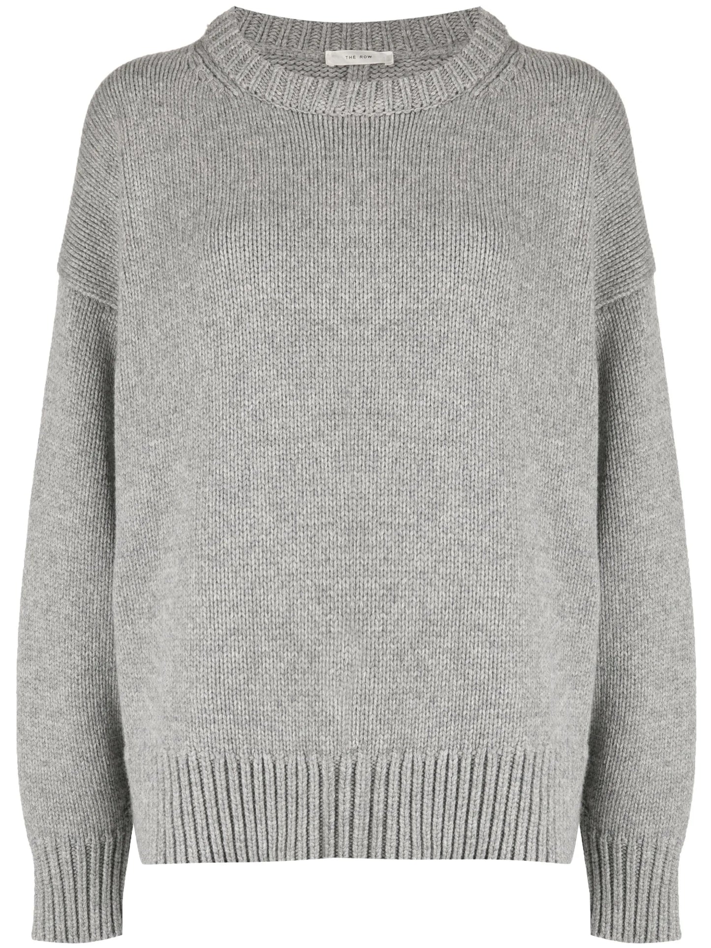 drop-shoulder crewneck jumper