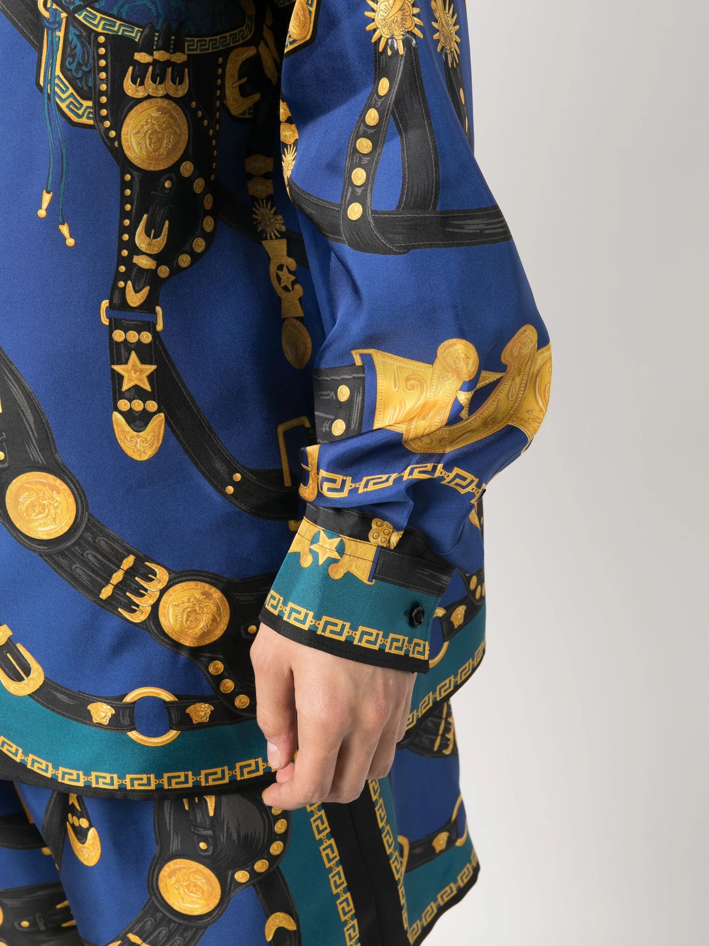 Medusa Saddle silk shirt