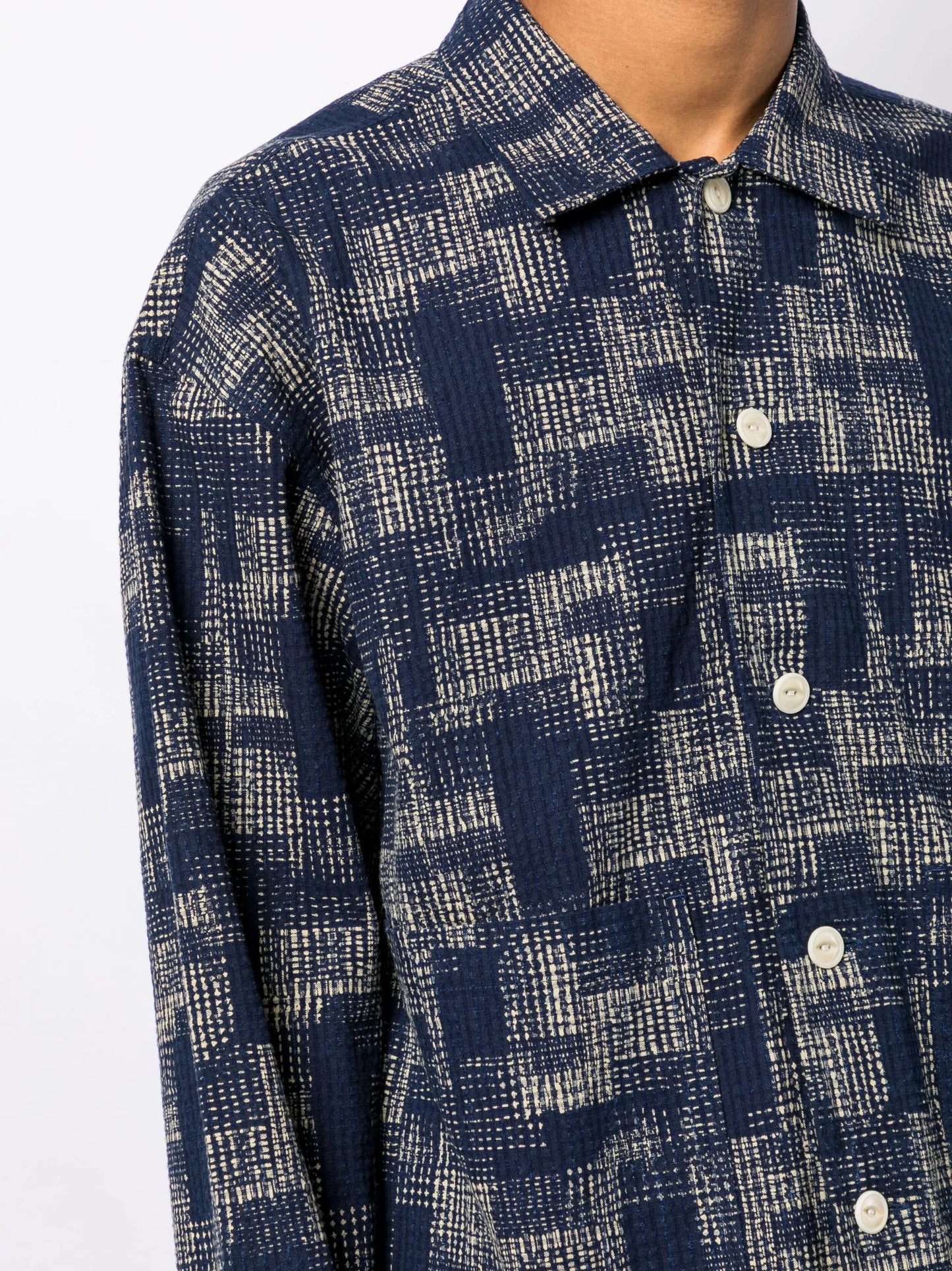 Pj textured cotton shirt