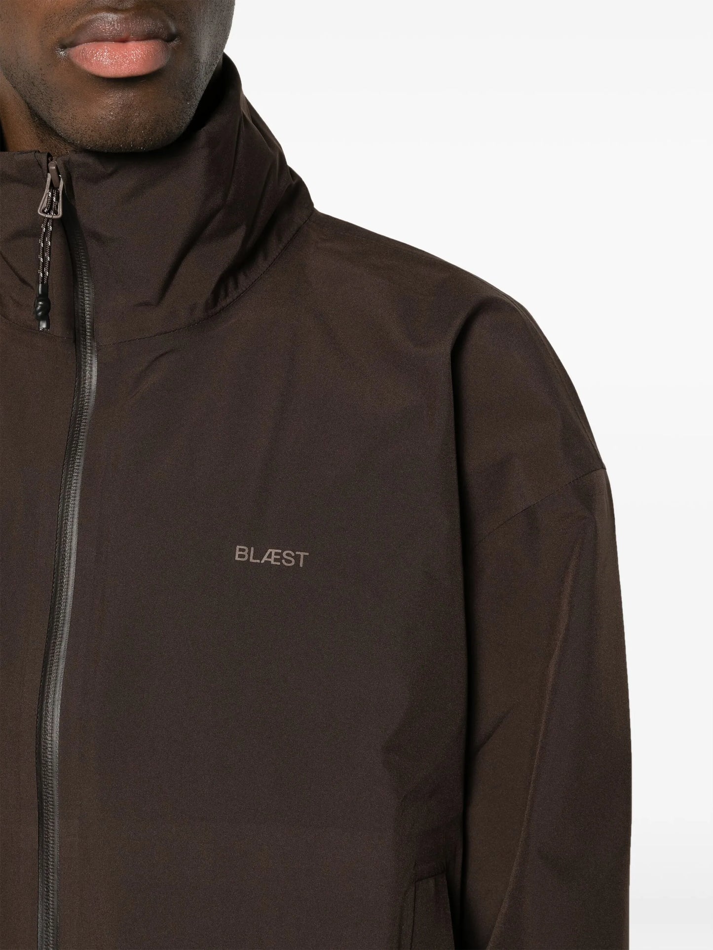 Sula zip-up shirt jacket