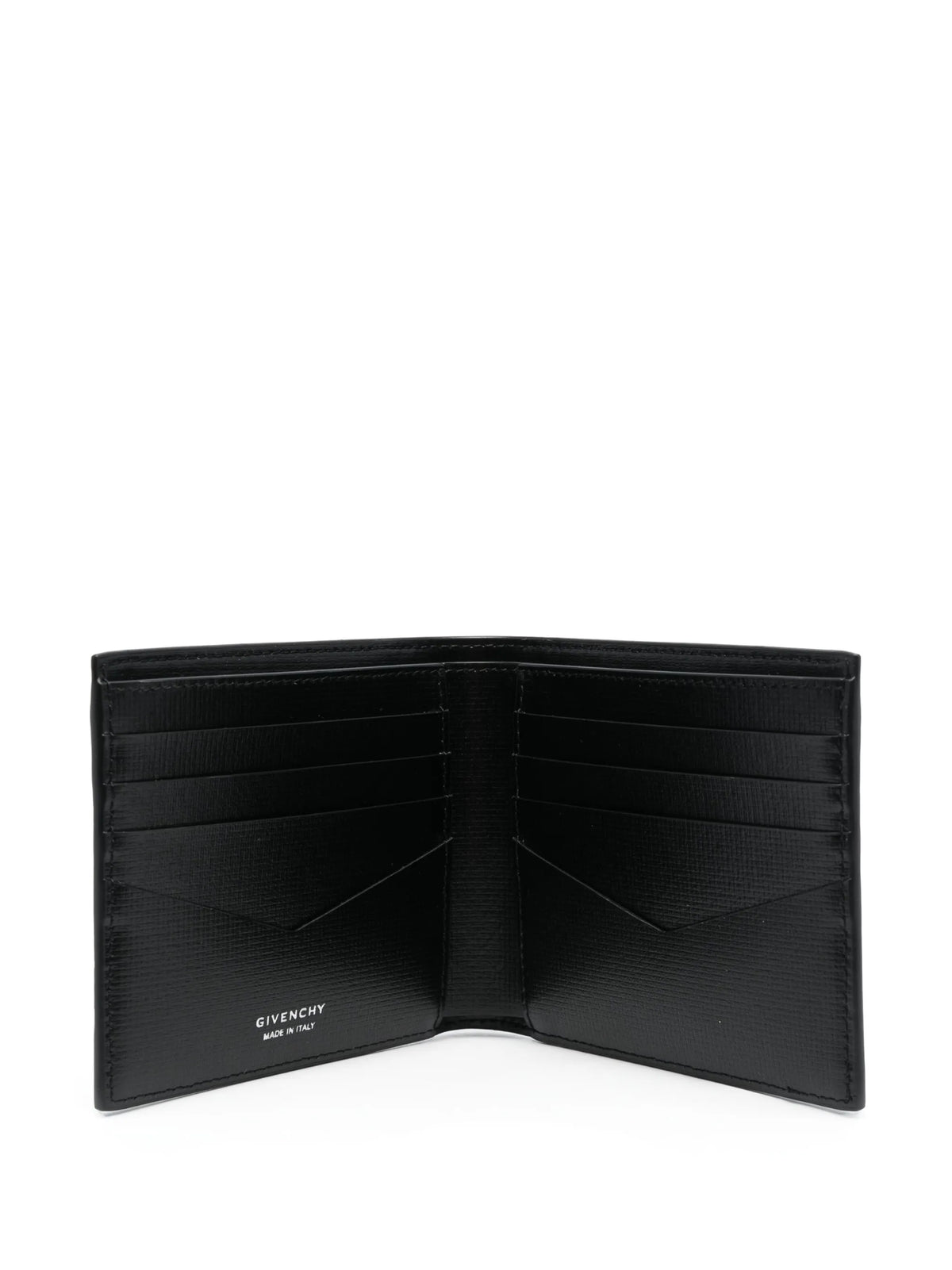 logo-stamp leather wallet