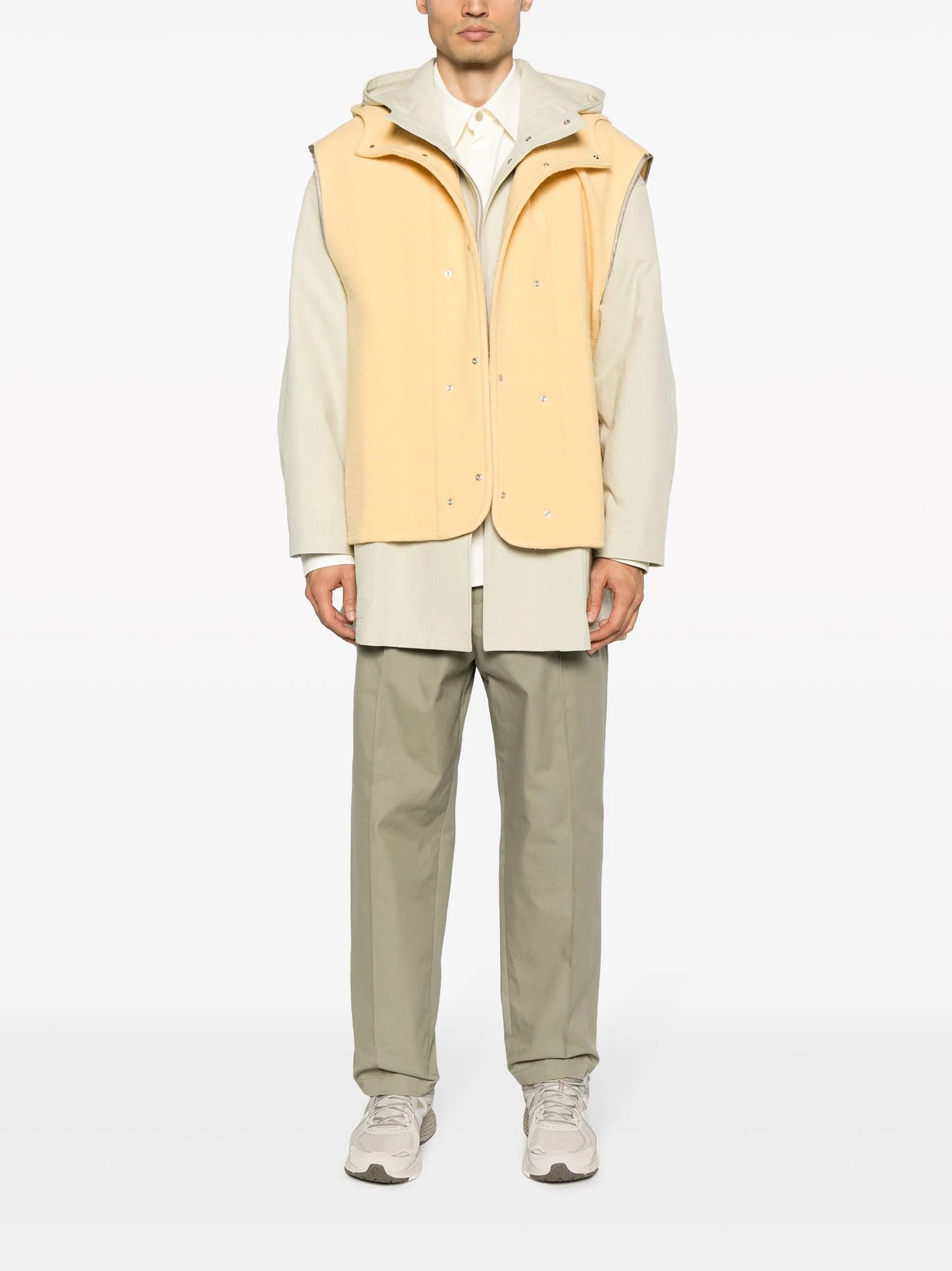 detachable liner cotton coat