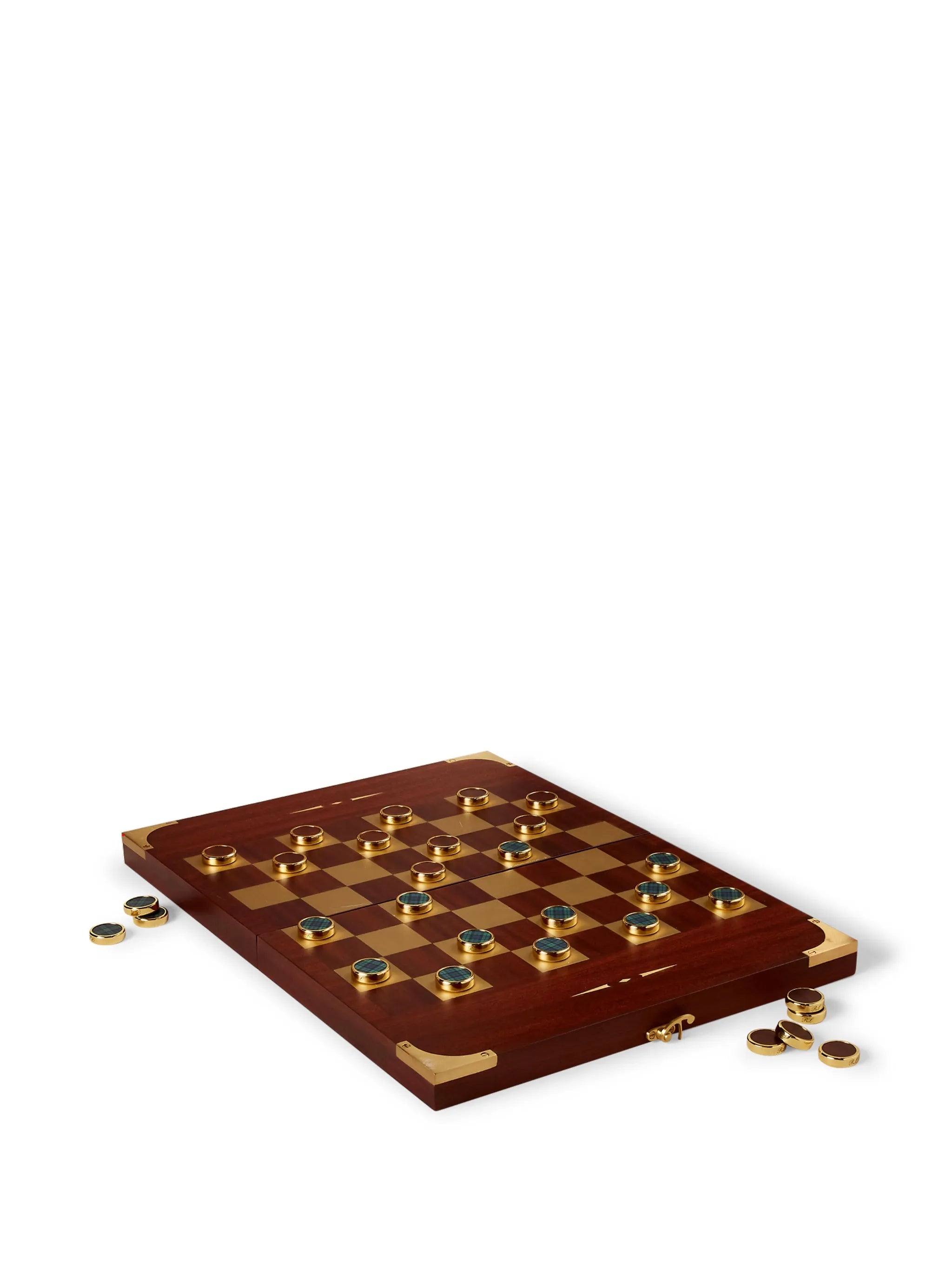 tartan parkwood backgammon