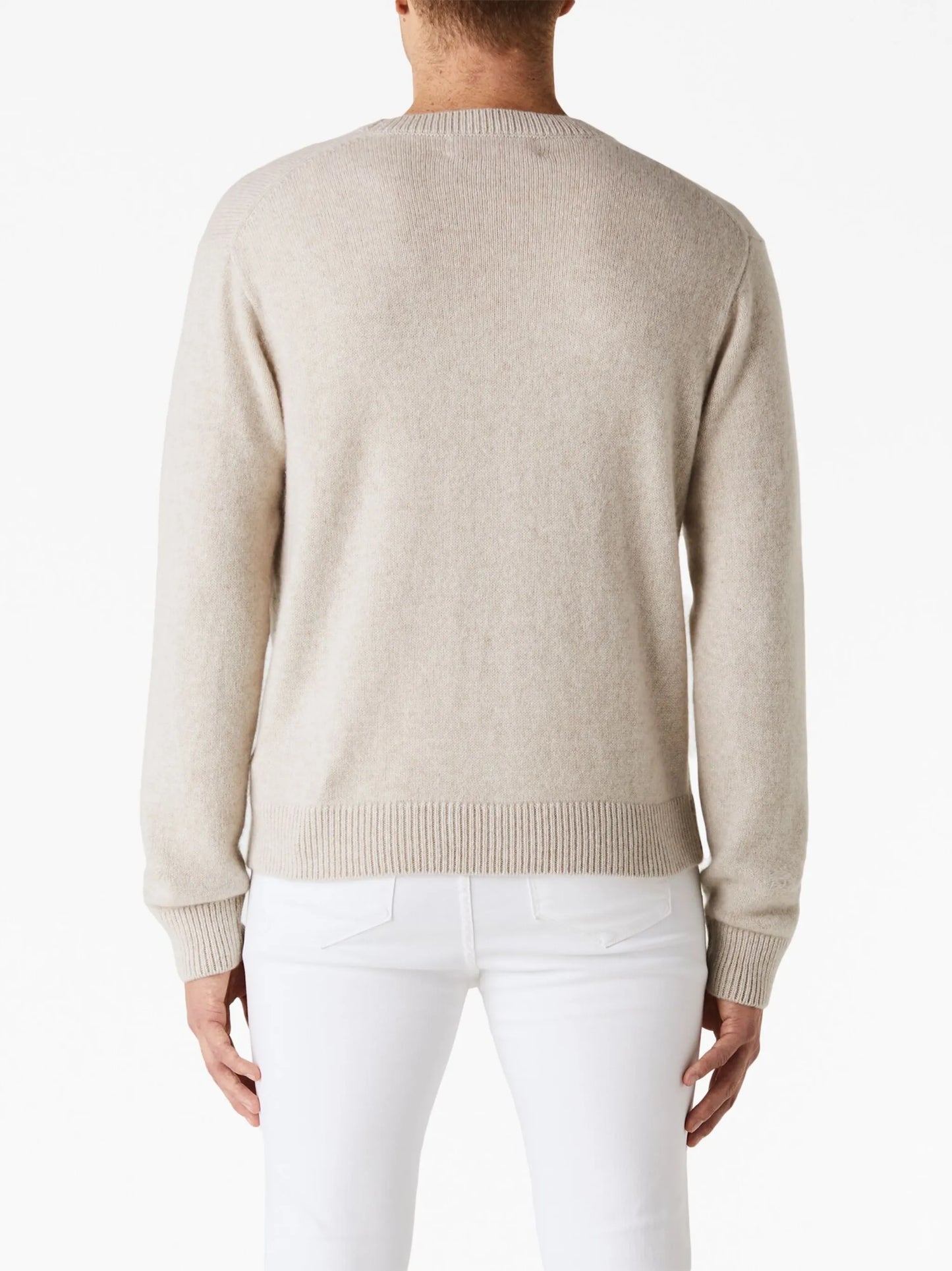 long-sleeved cashmere jumper
