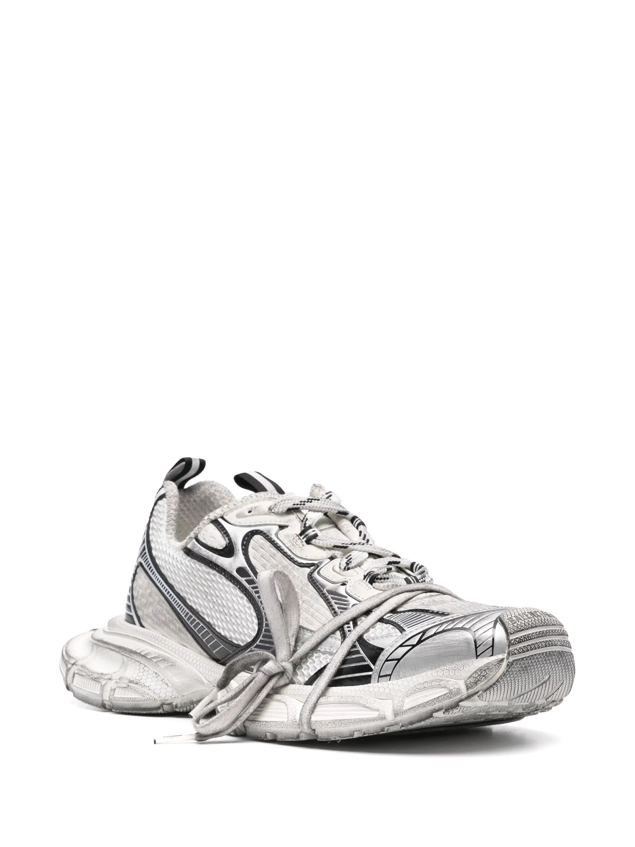 3XL panelled sneakers