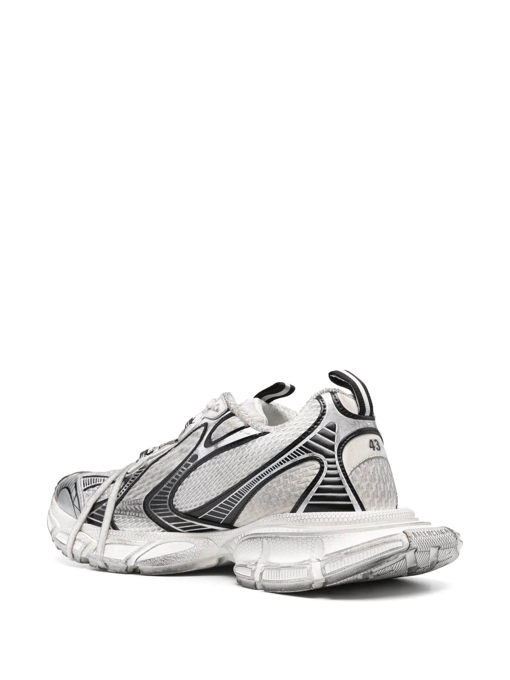 3XL panelled sneakers