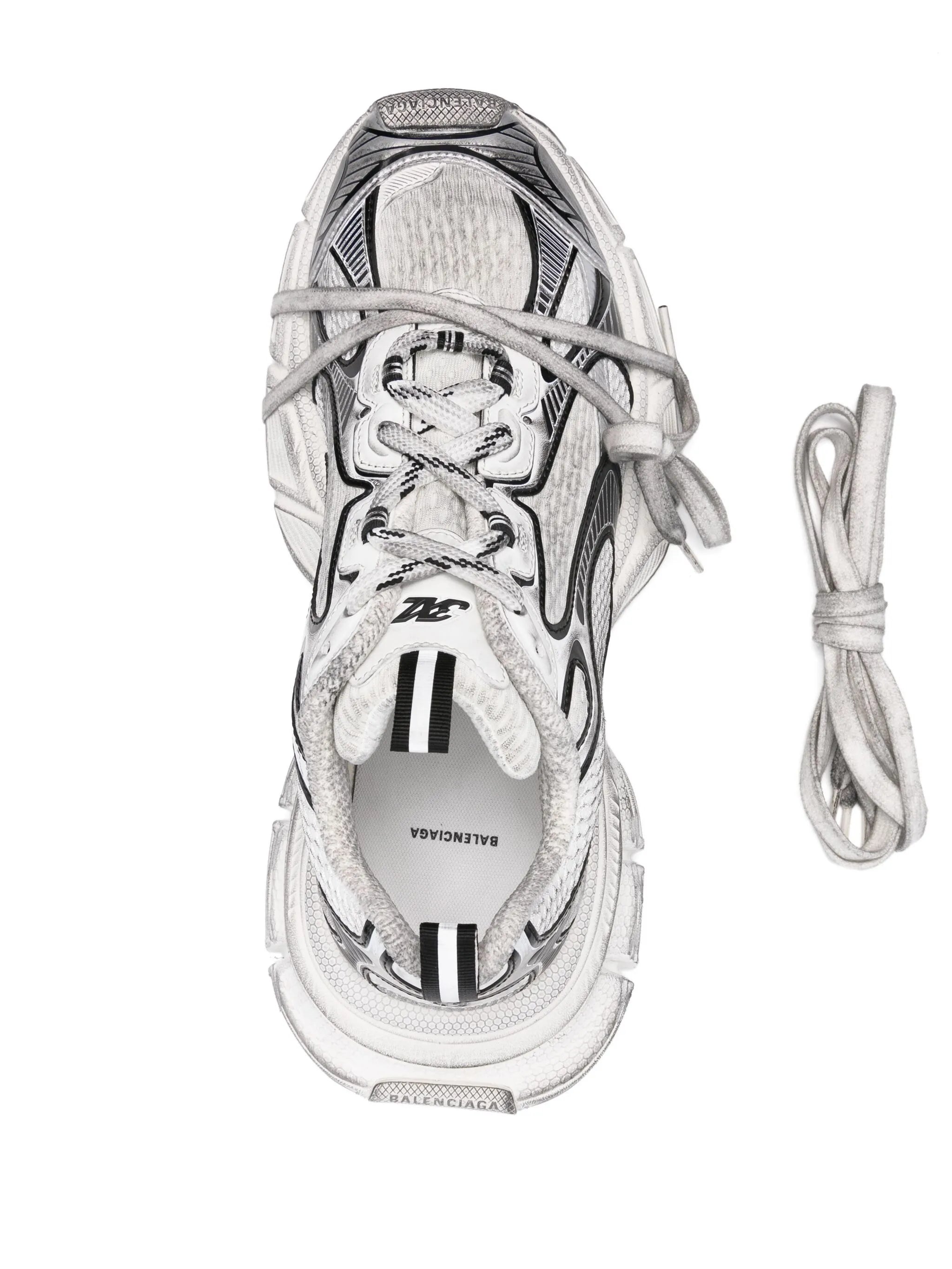 3XL panelled sneakers