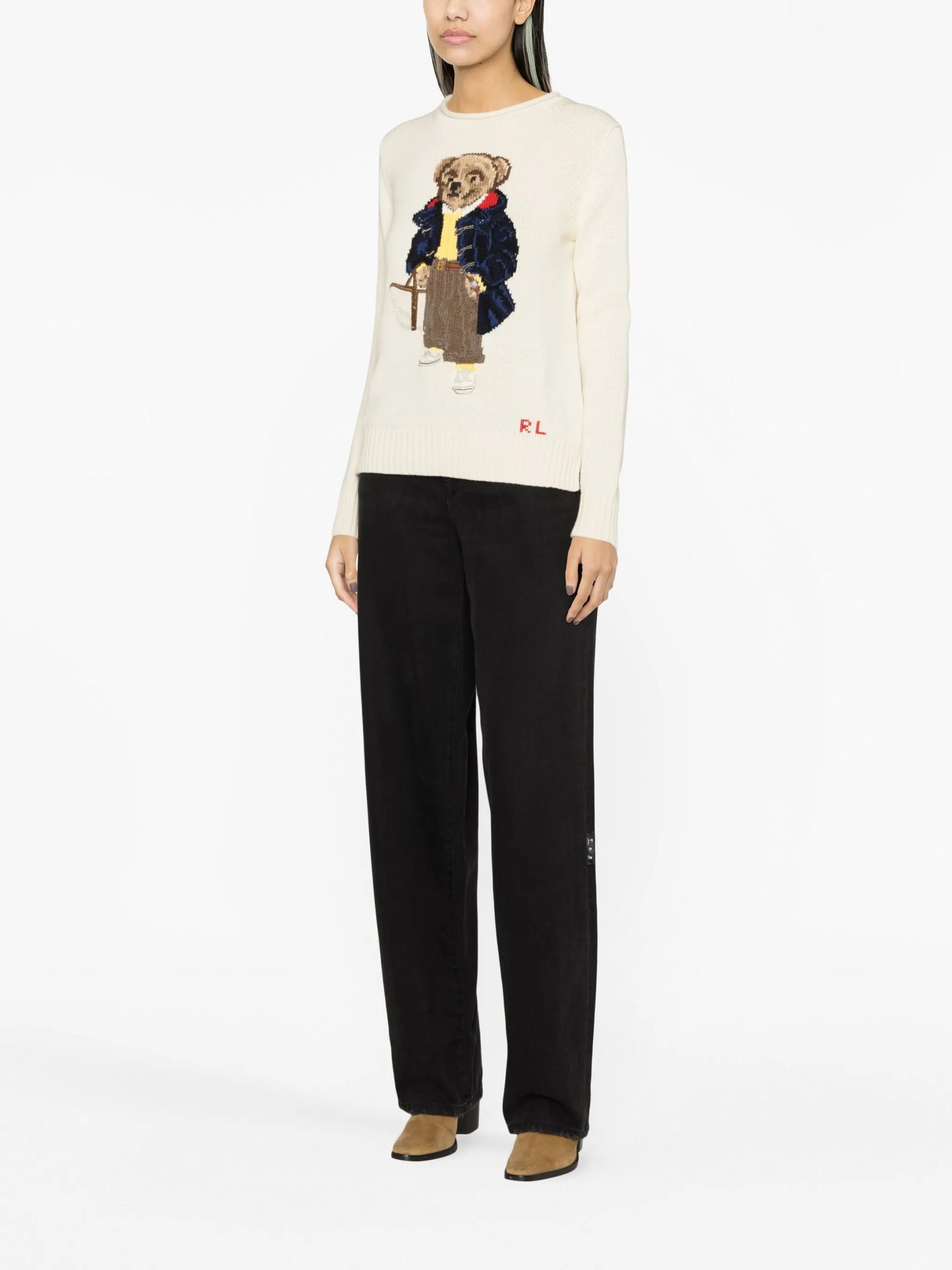 Polo Bear cotton jumper