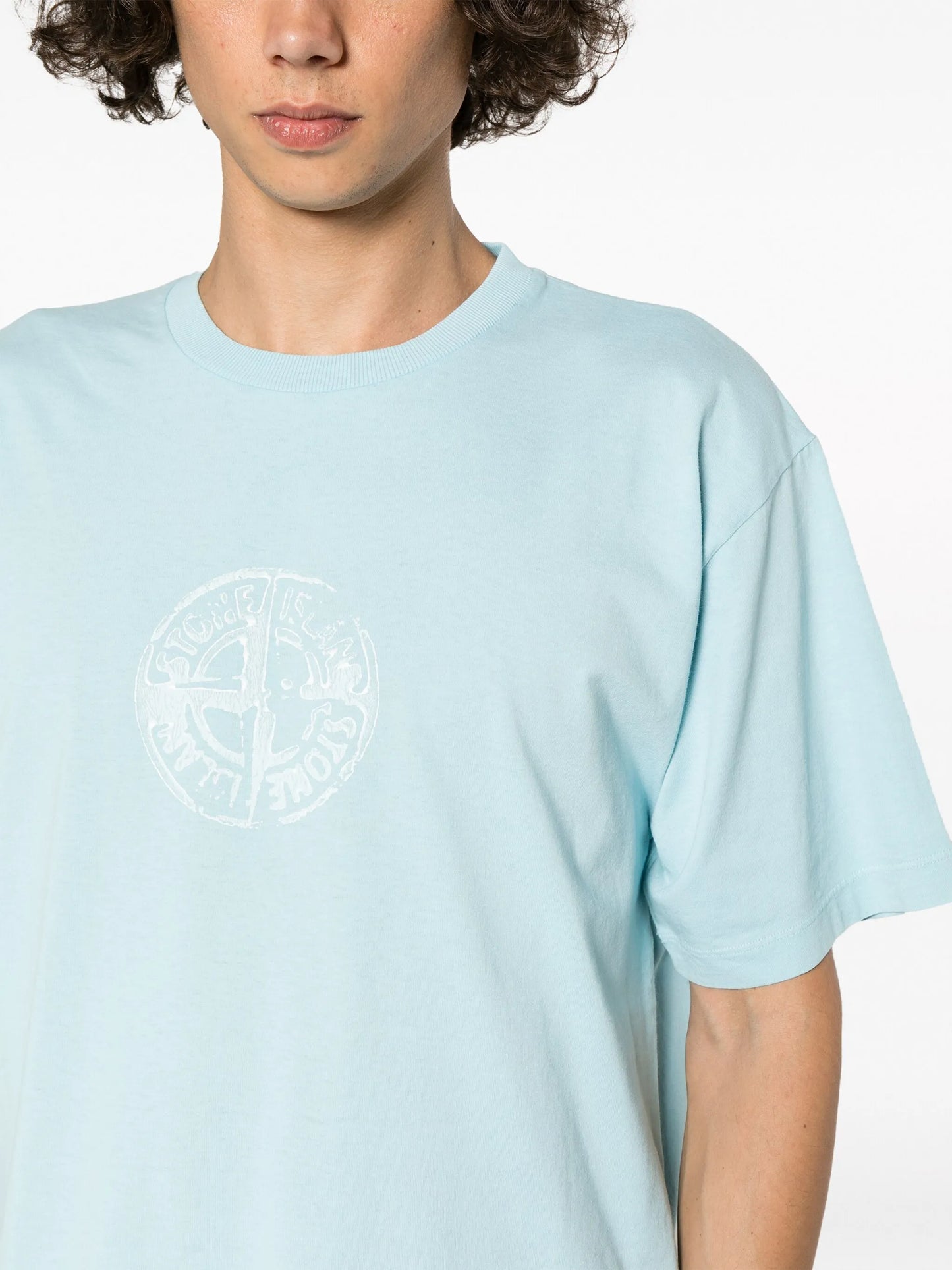 logo-print cotton T-shirt