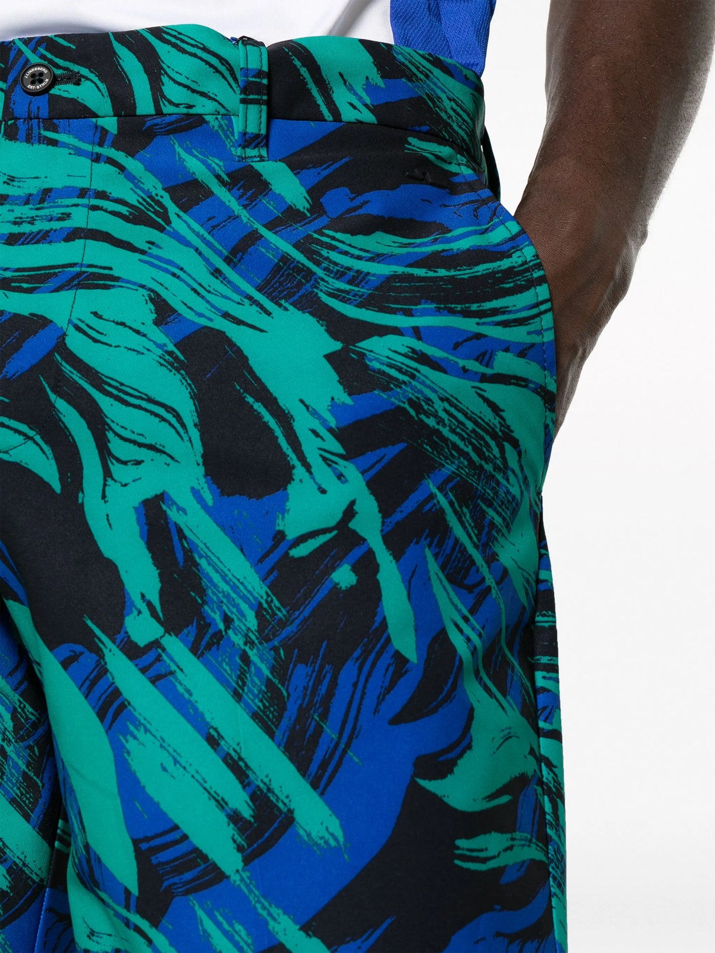 Eloy abstract-print chino shorts