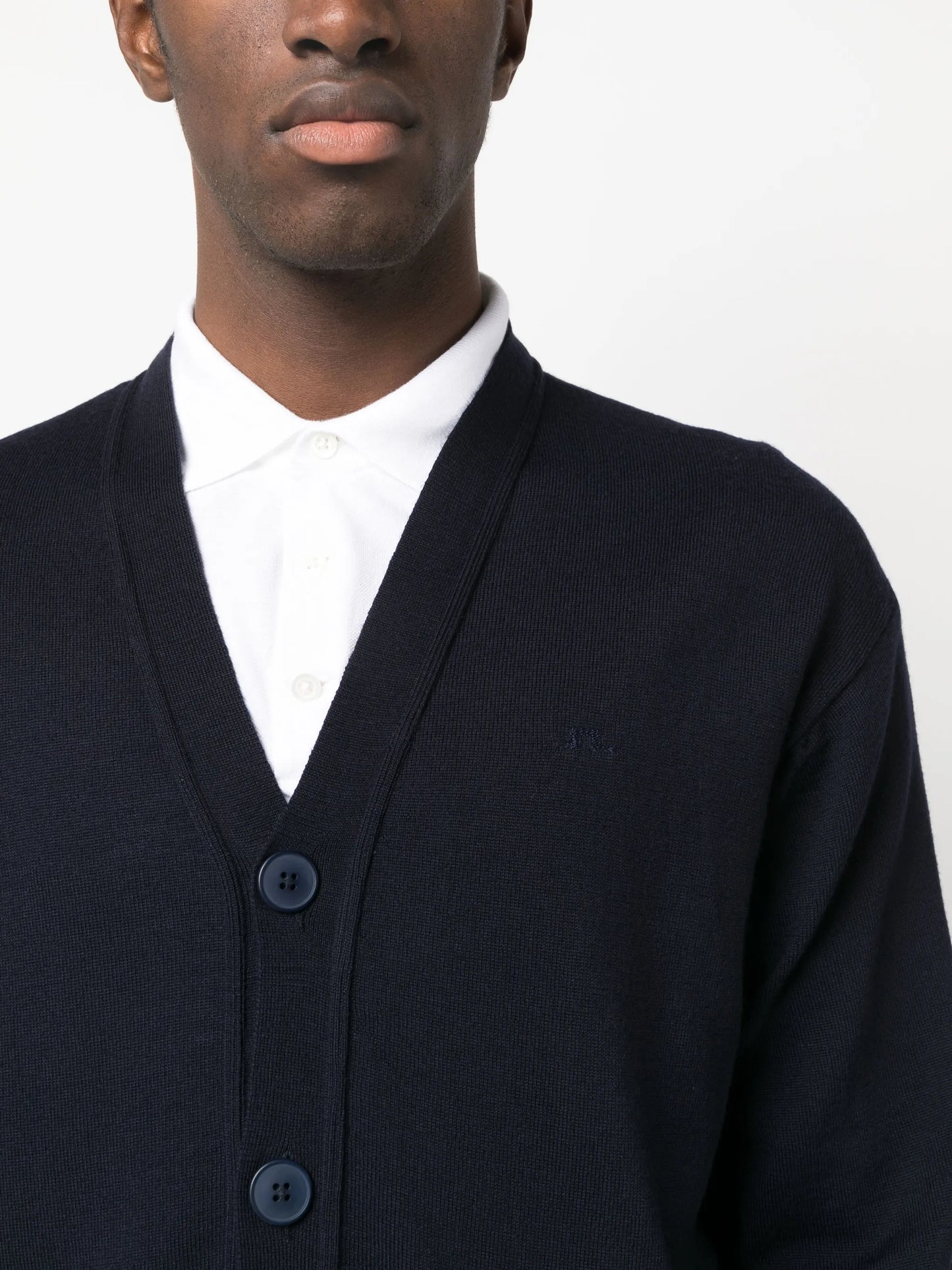 Lucas merino-wool knitted cardigan