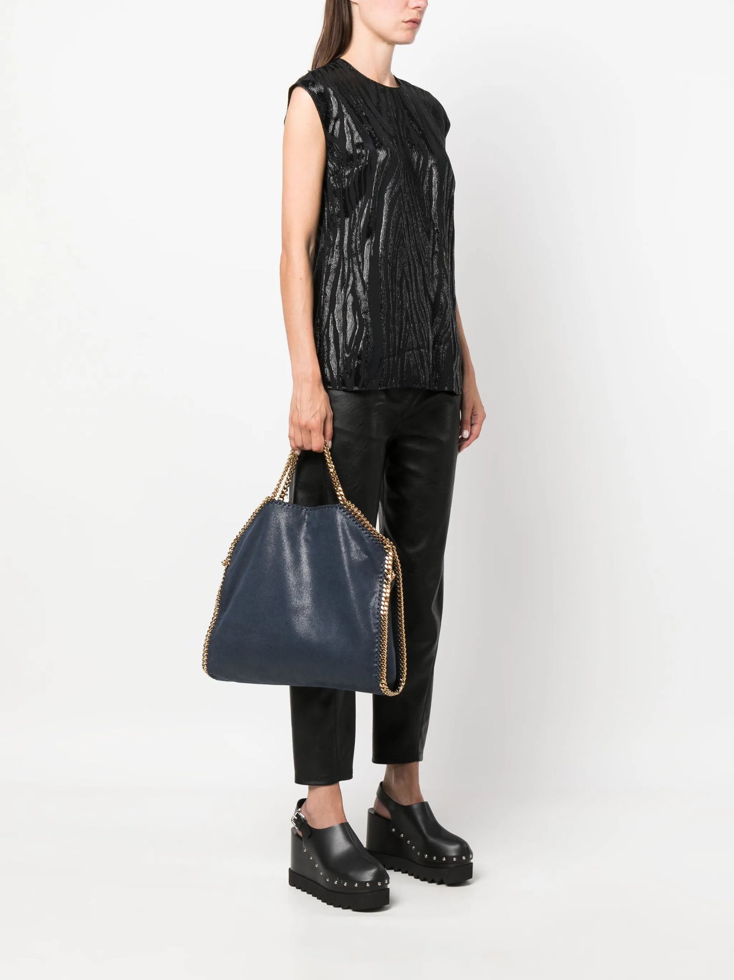 Falabella chain-link tote bag