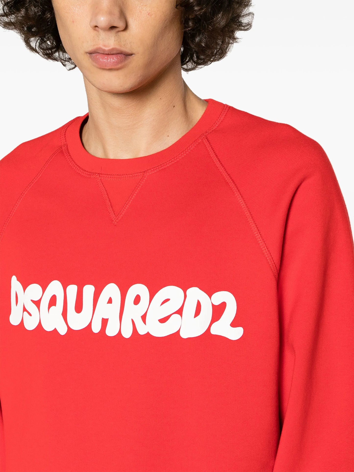 logo-print cotton sweatshirt