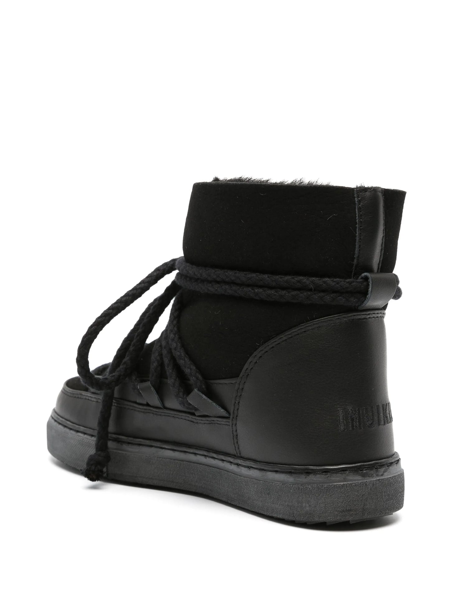 shearling-lining suede ankle boots