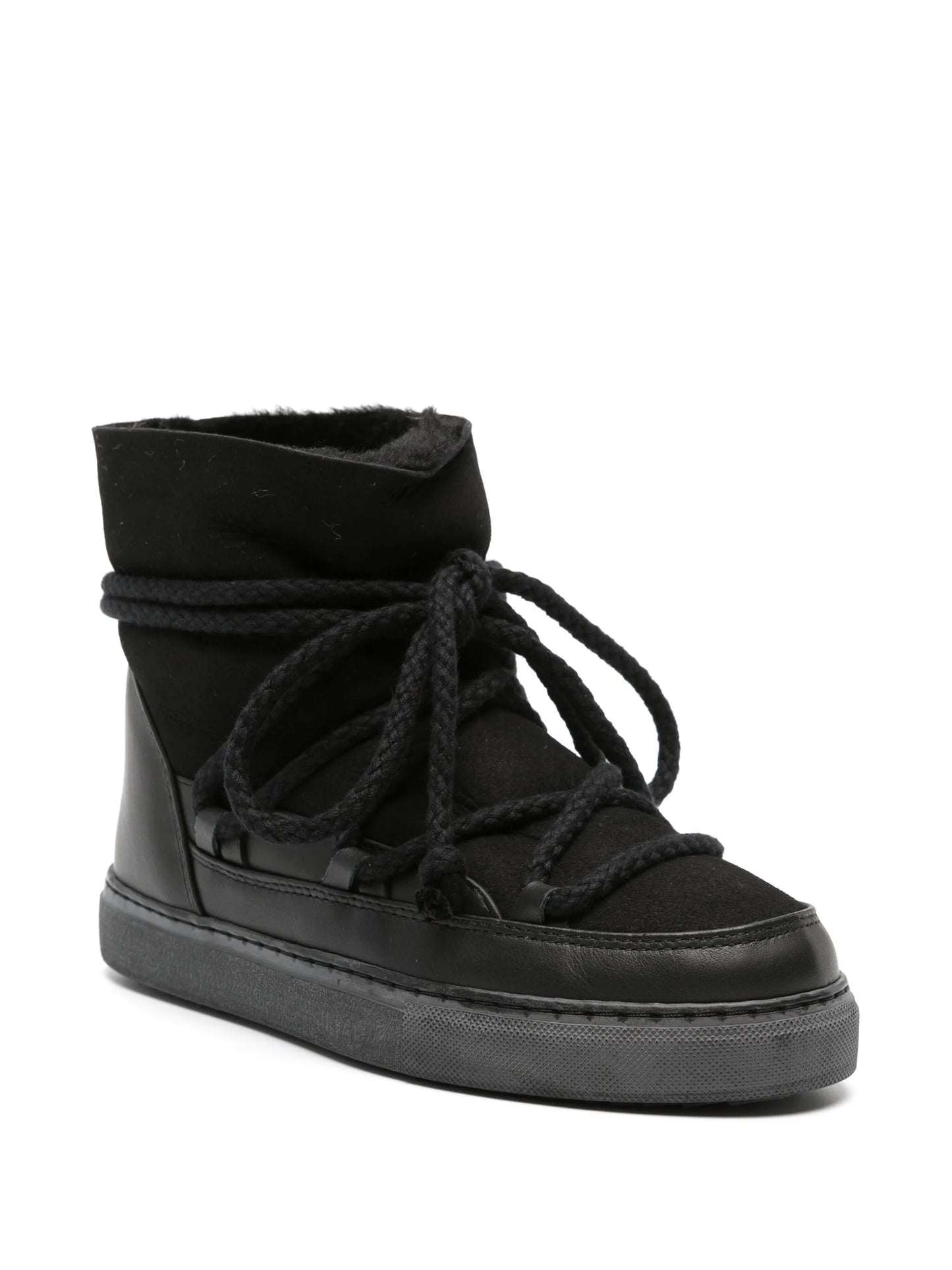 shearling-lining suede ankle boots