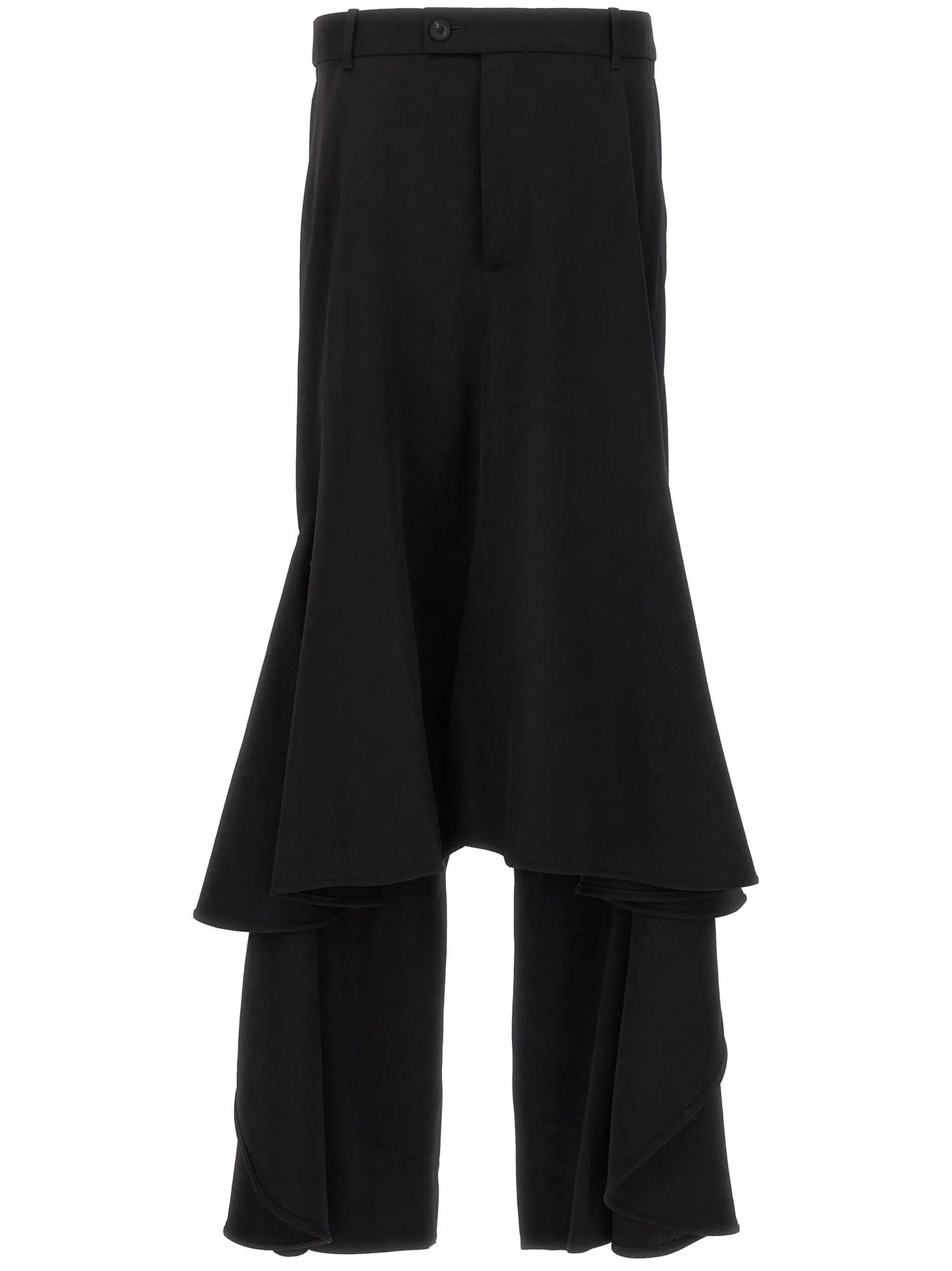 Deconstructed Godet maxi skirt