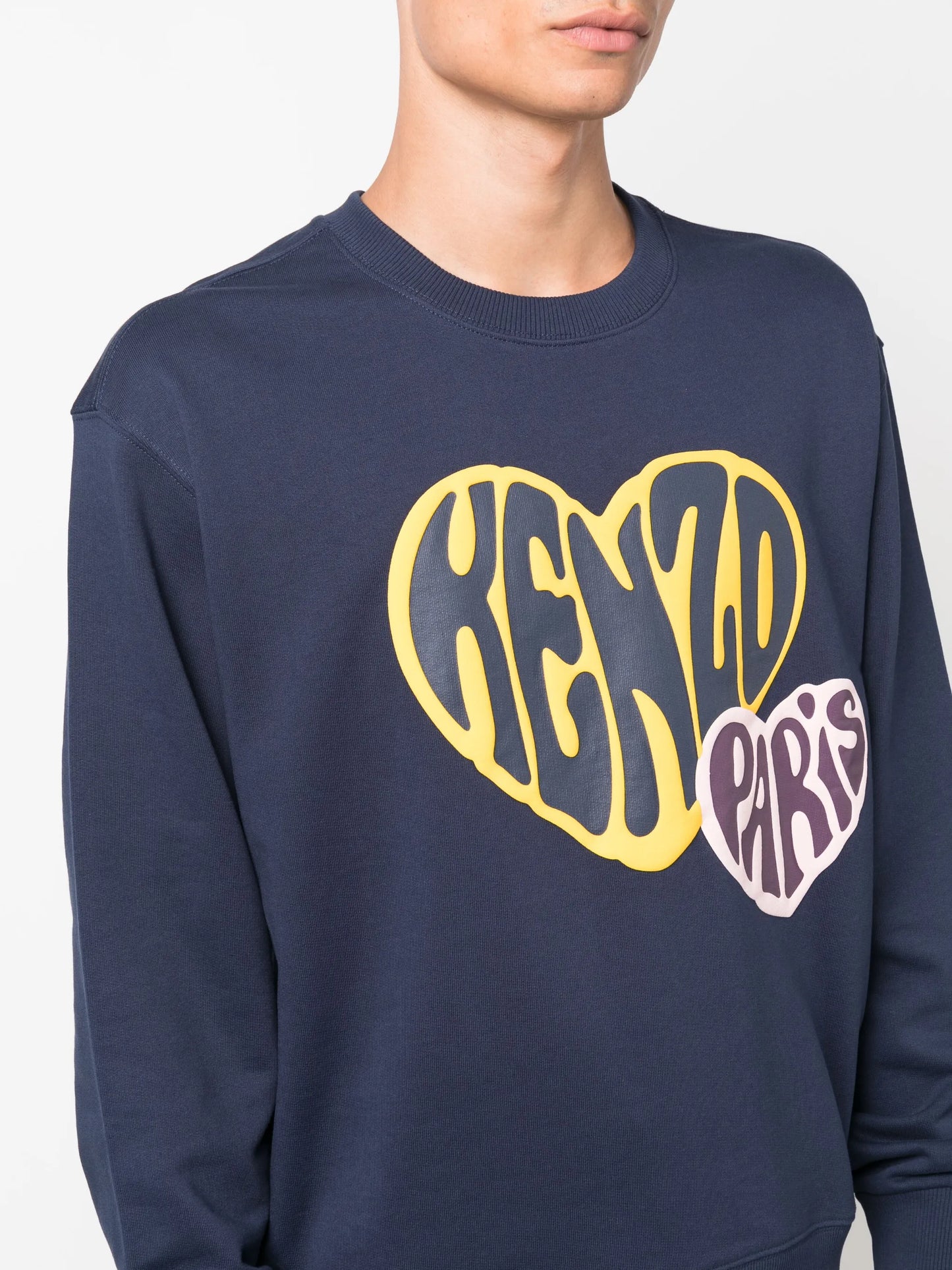 logo-print cotton sweatshirt