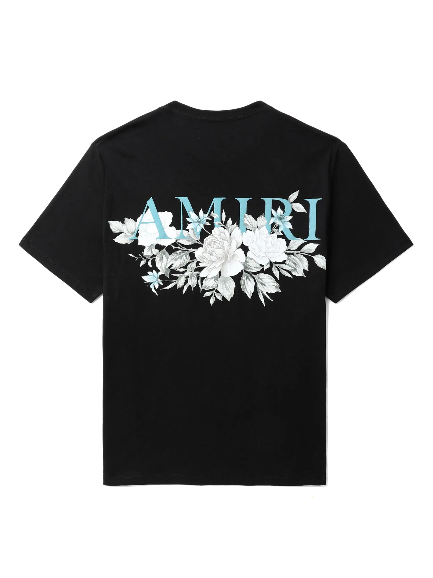 floral logo-print cotton T-shirt