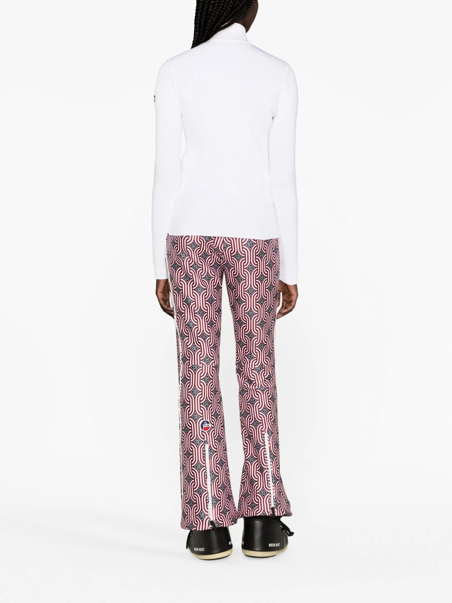 Victoire chevron-jacquard jumper