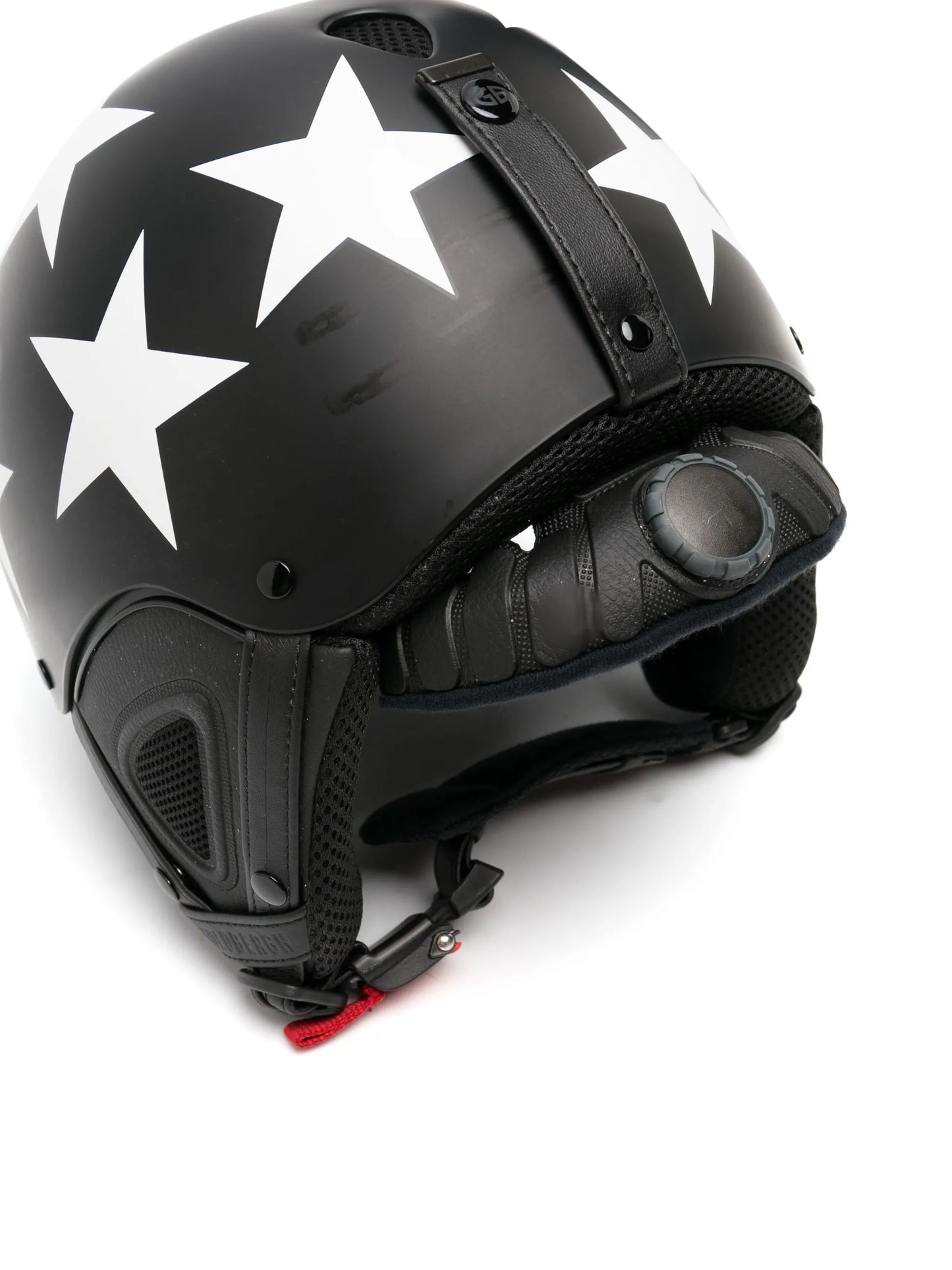 Smasher star-print ski helmet