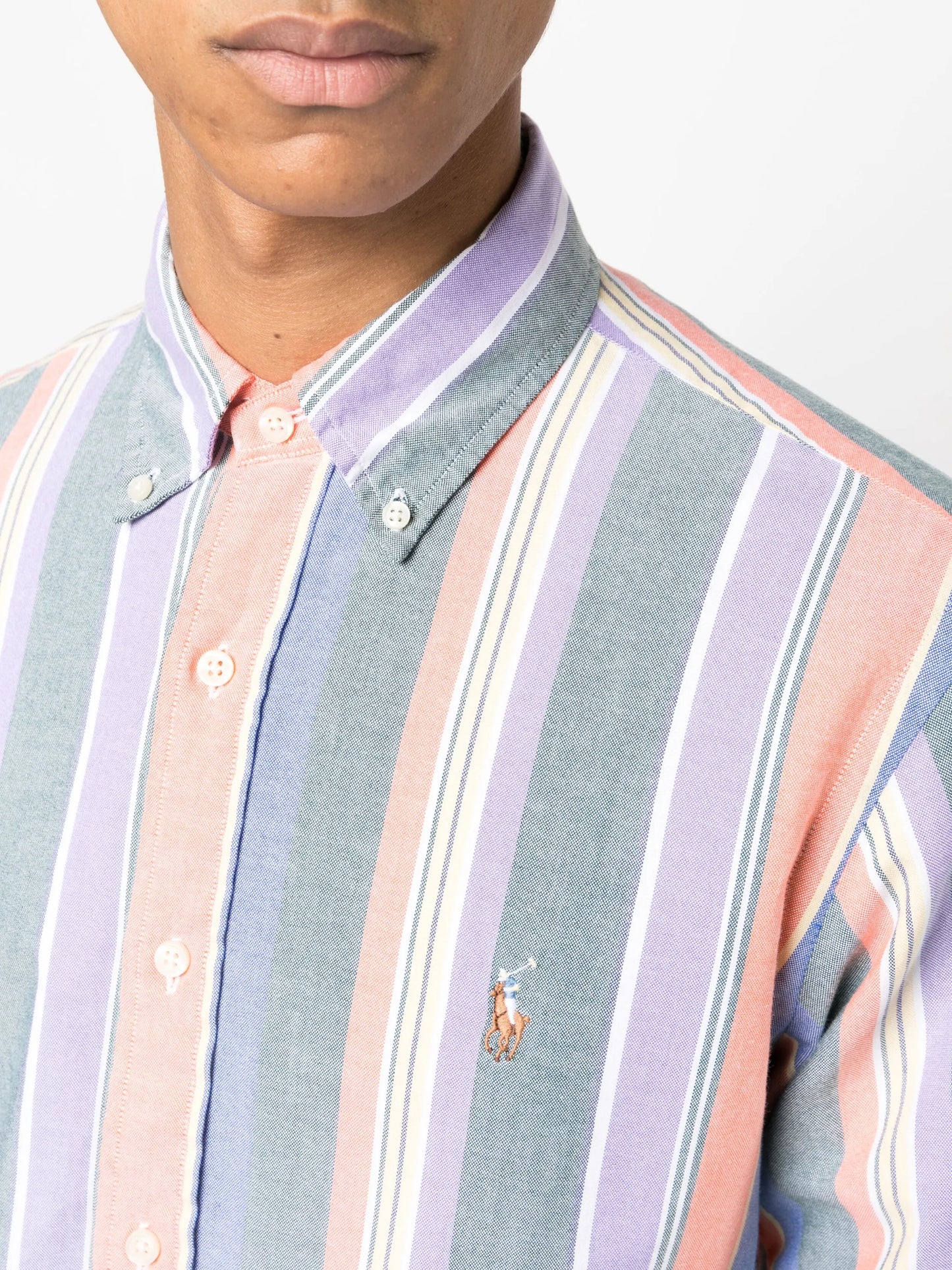 Polo Pony striped cotton shirt