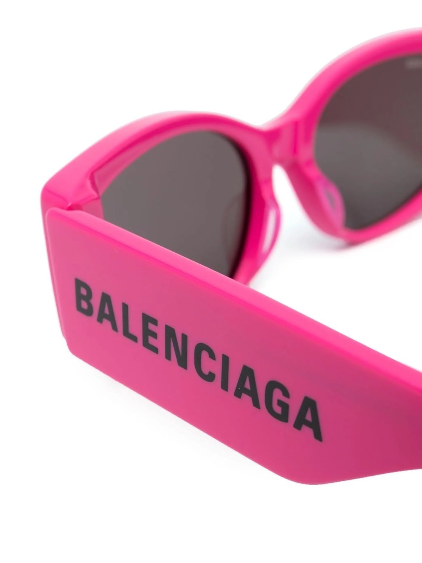 logo-print rectangle-frame sunglasses