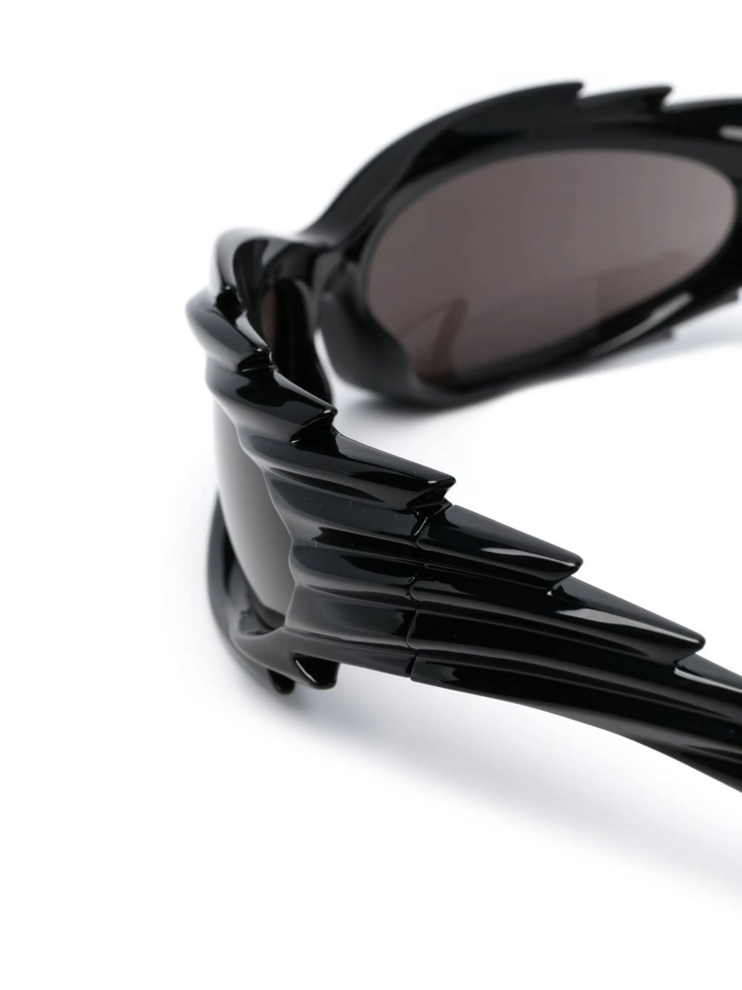Spike biker-style sunglasses