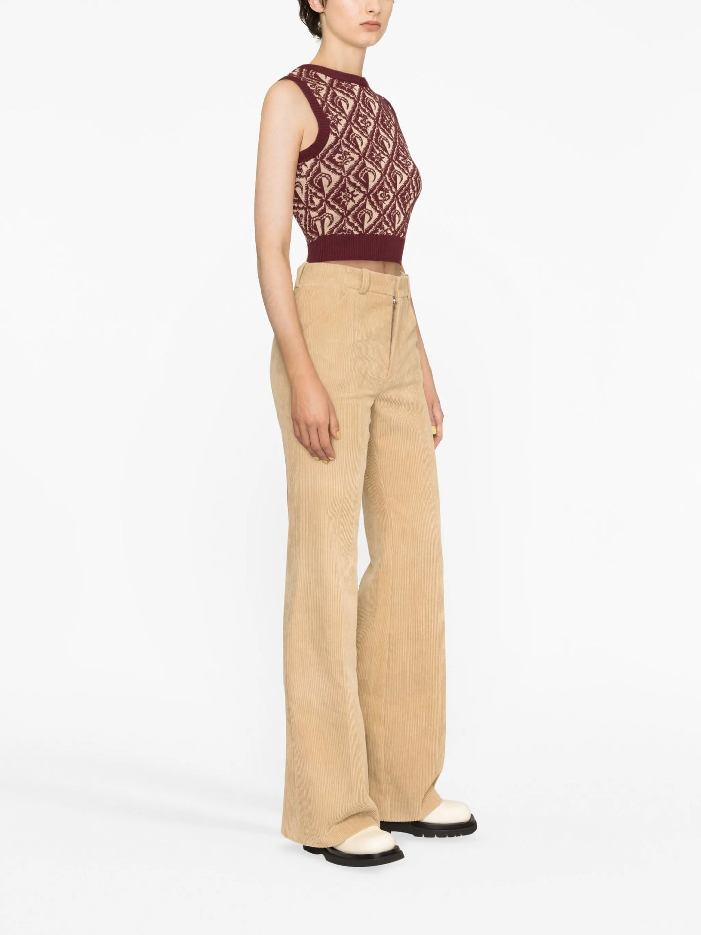 Moon Diamant knitted top