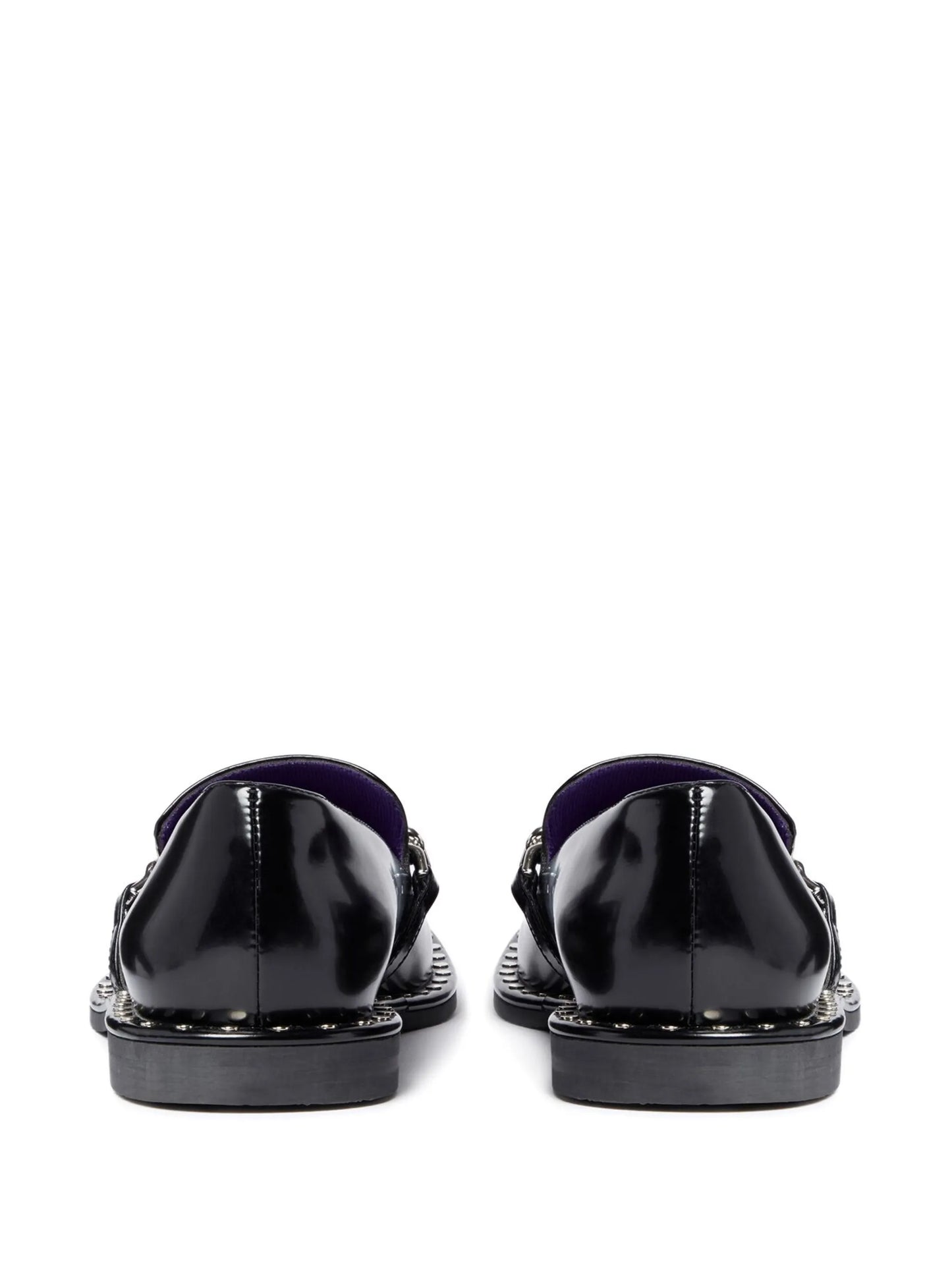 Falabella chain-link detailing loafers