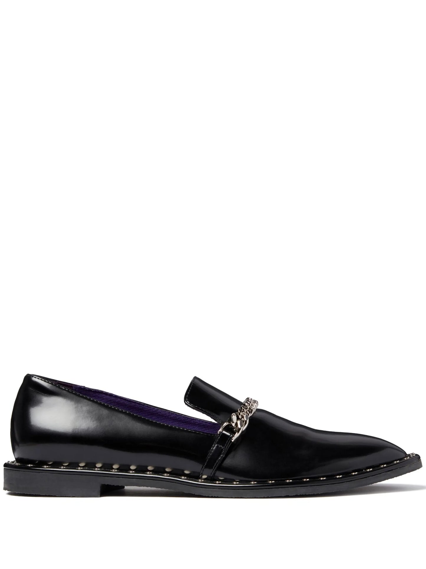 Falabella chain-link detailing loafers